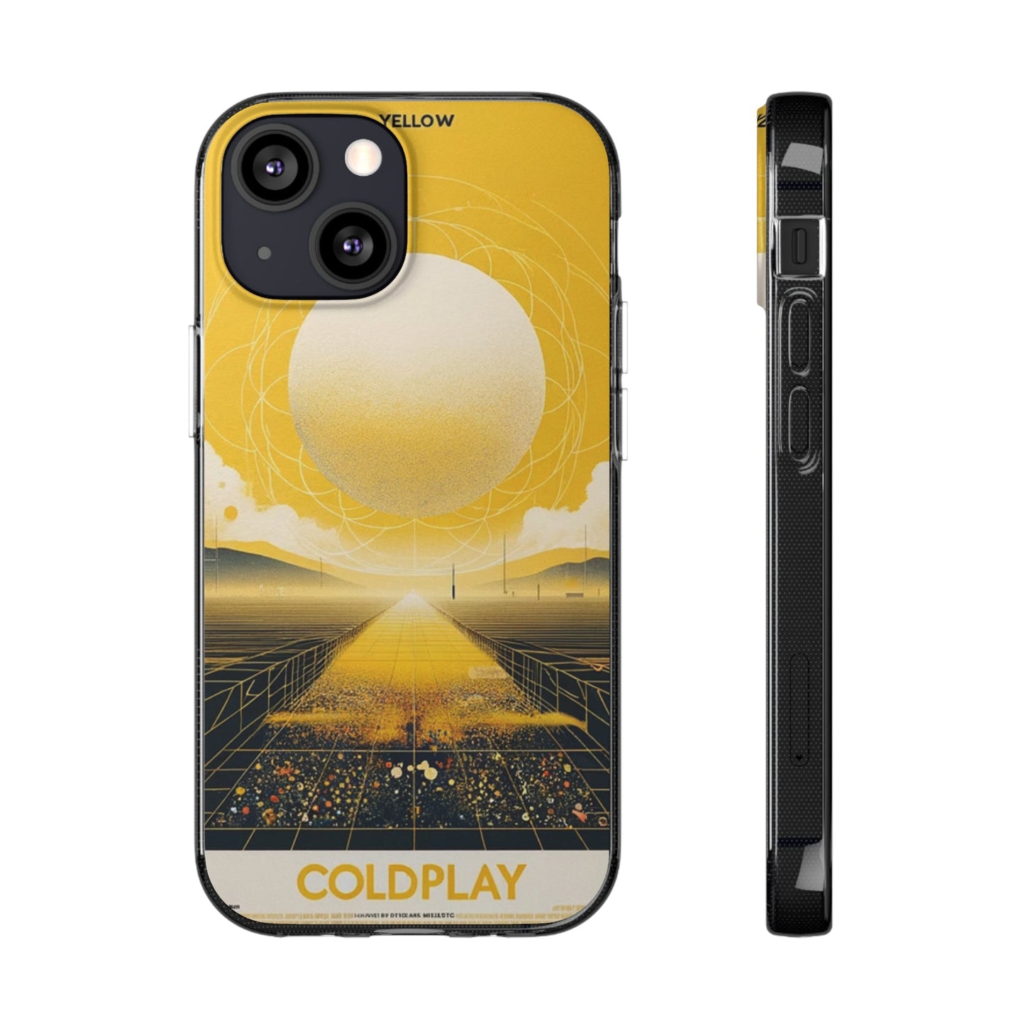 Coldplay Yellow Phone Cases