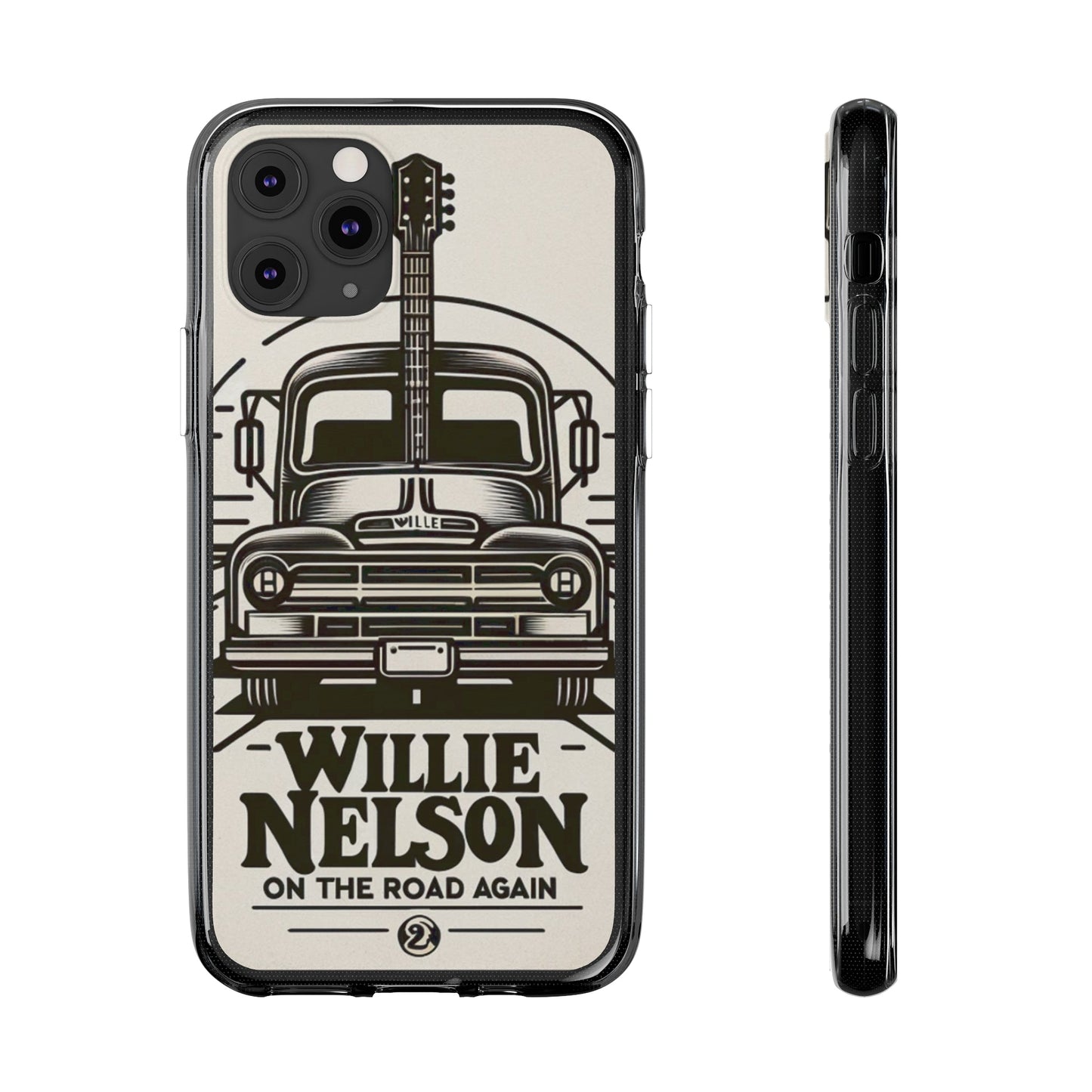 Willie Nelson On The Road Again inspired Phone Cases