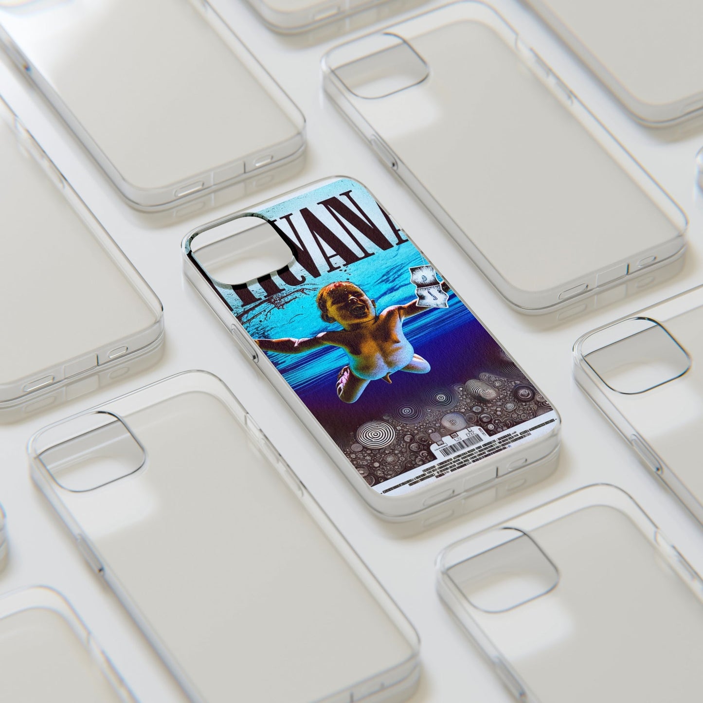Nirvana Nevermind inspired Phone Cases
