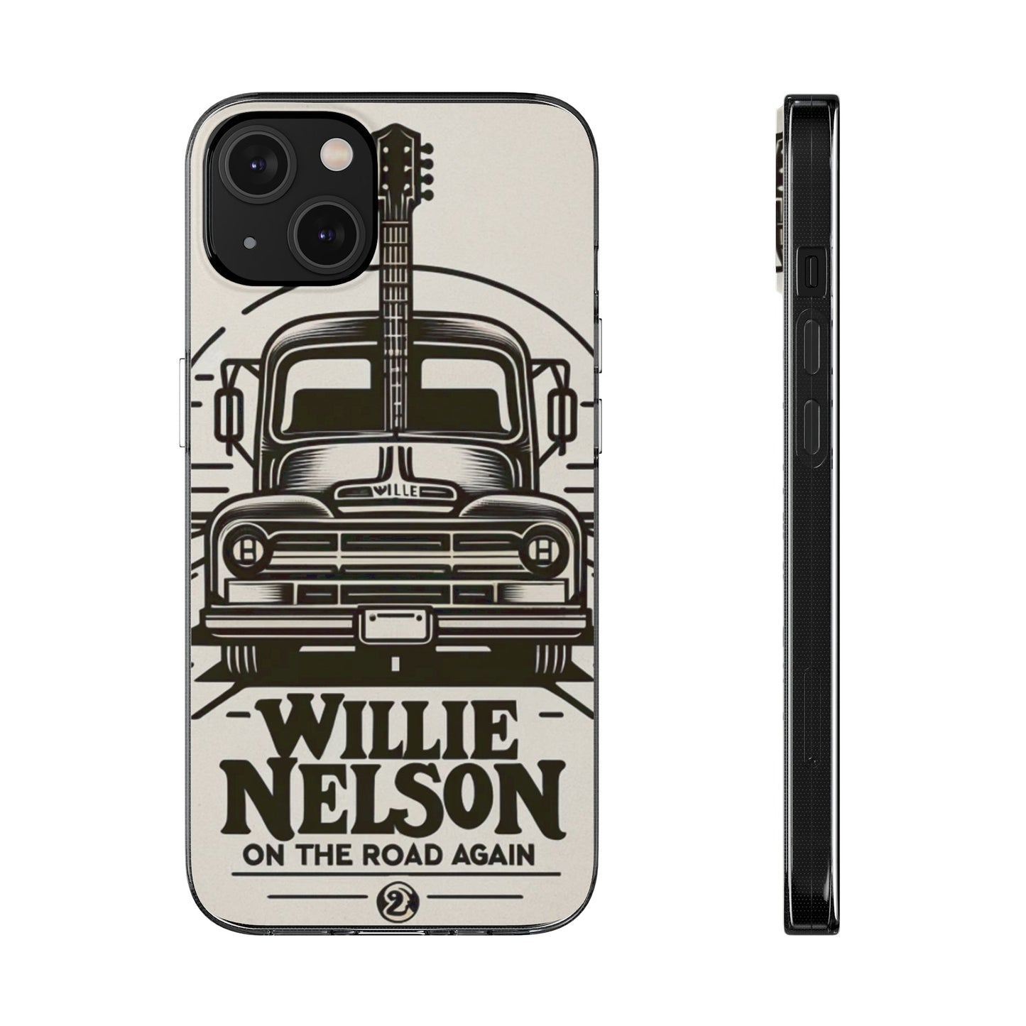 Willie Nelson On The Road Again inspired Phone Cases