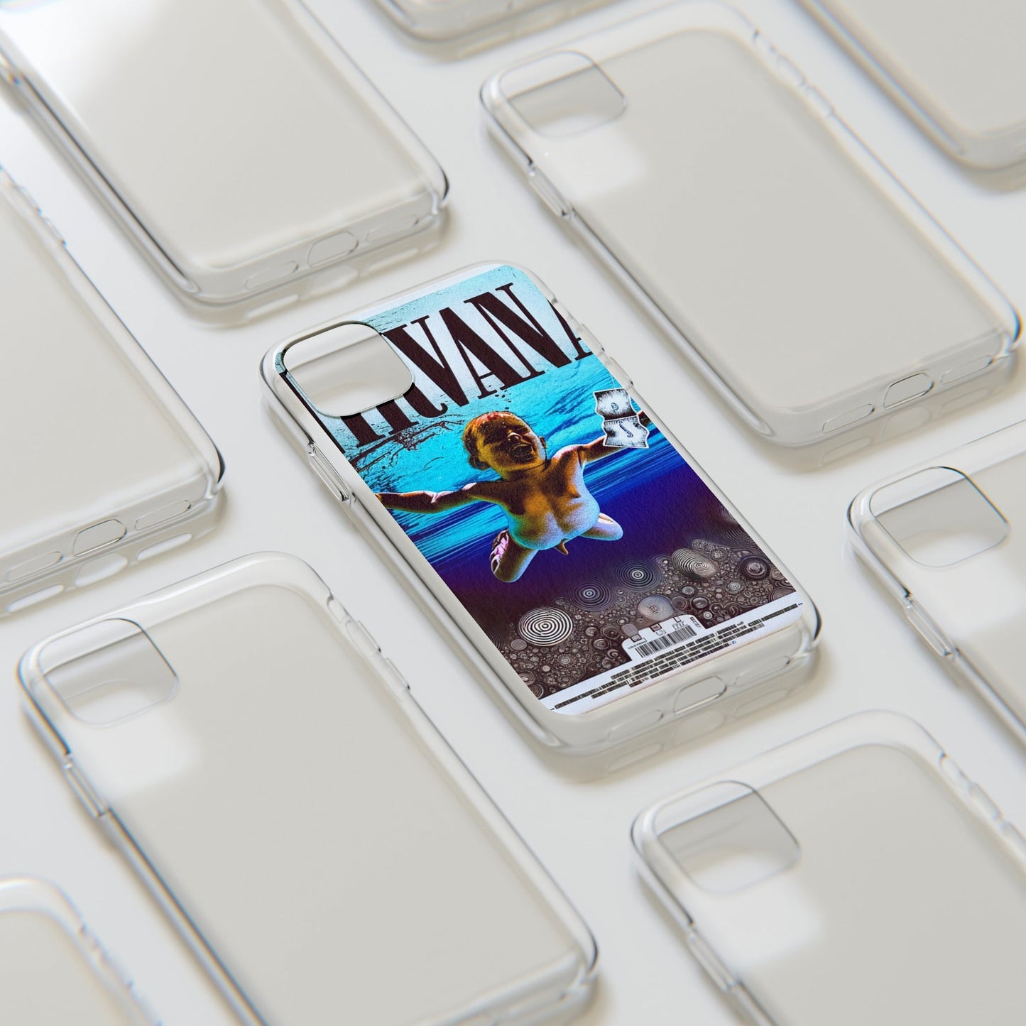 Nirvana Nevermind inspired Phone Cases