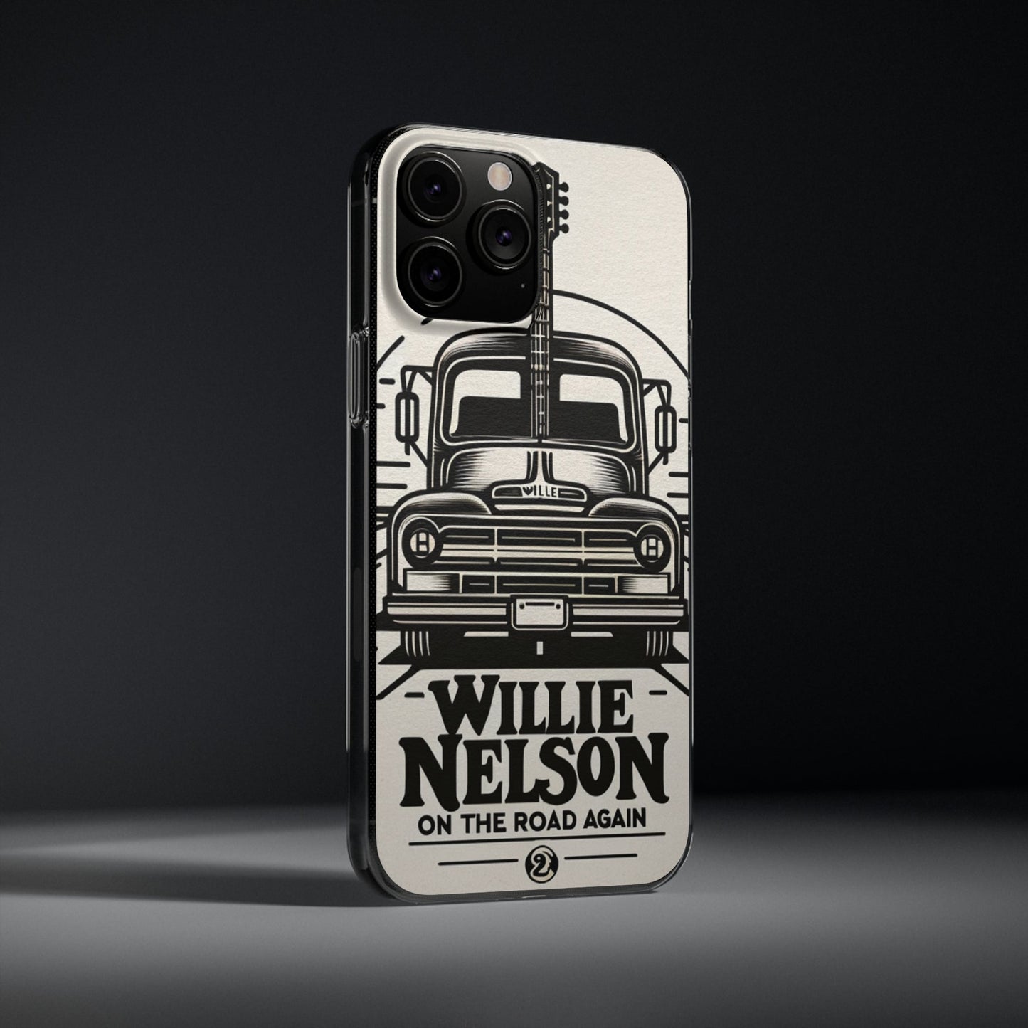 Willie Nelson On The Road Again inspired Phone Cases