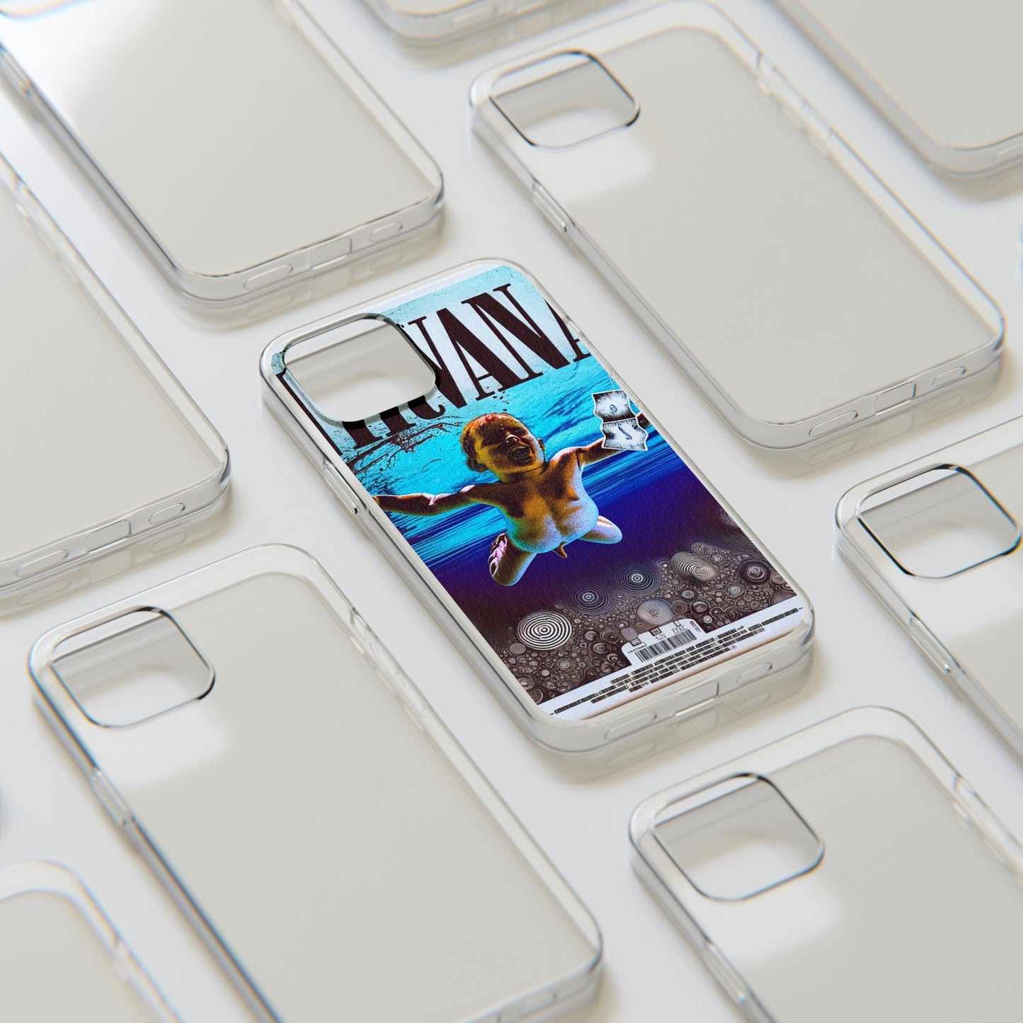Nirvana Nevermind inspired Phone Cases