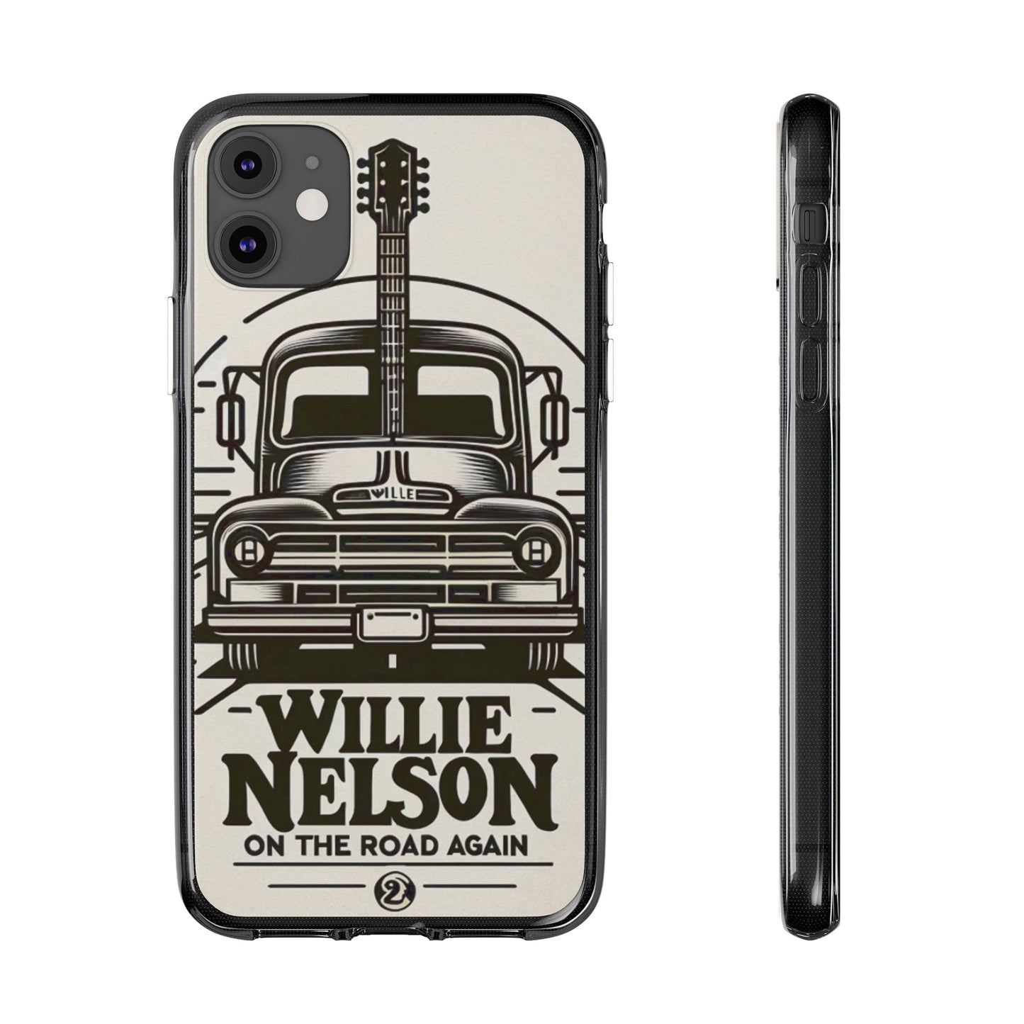 Willie Nelson On The Road Again inspired Phone Cases