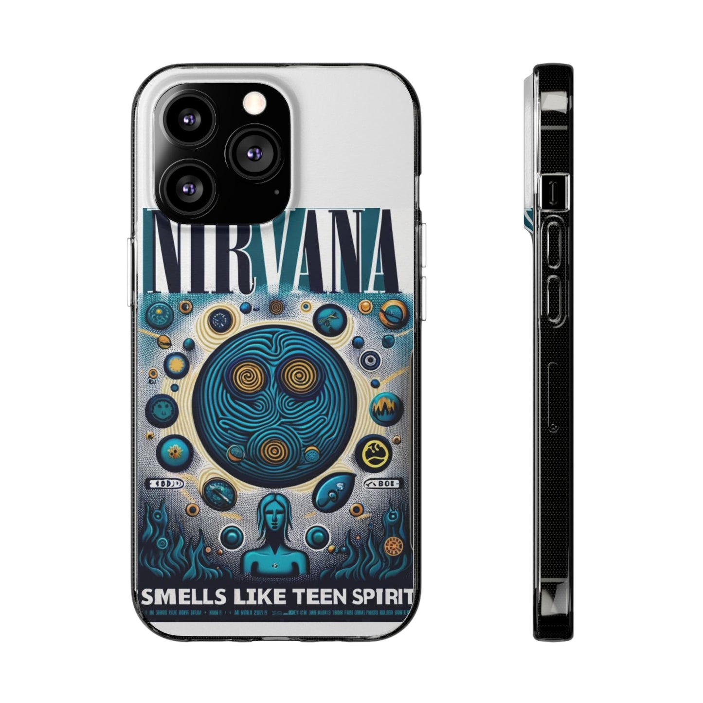 Nirvana Smells Like Teen Spirit Phone Cases
