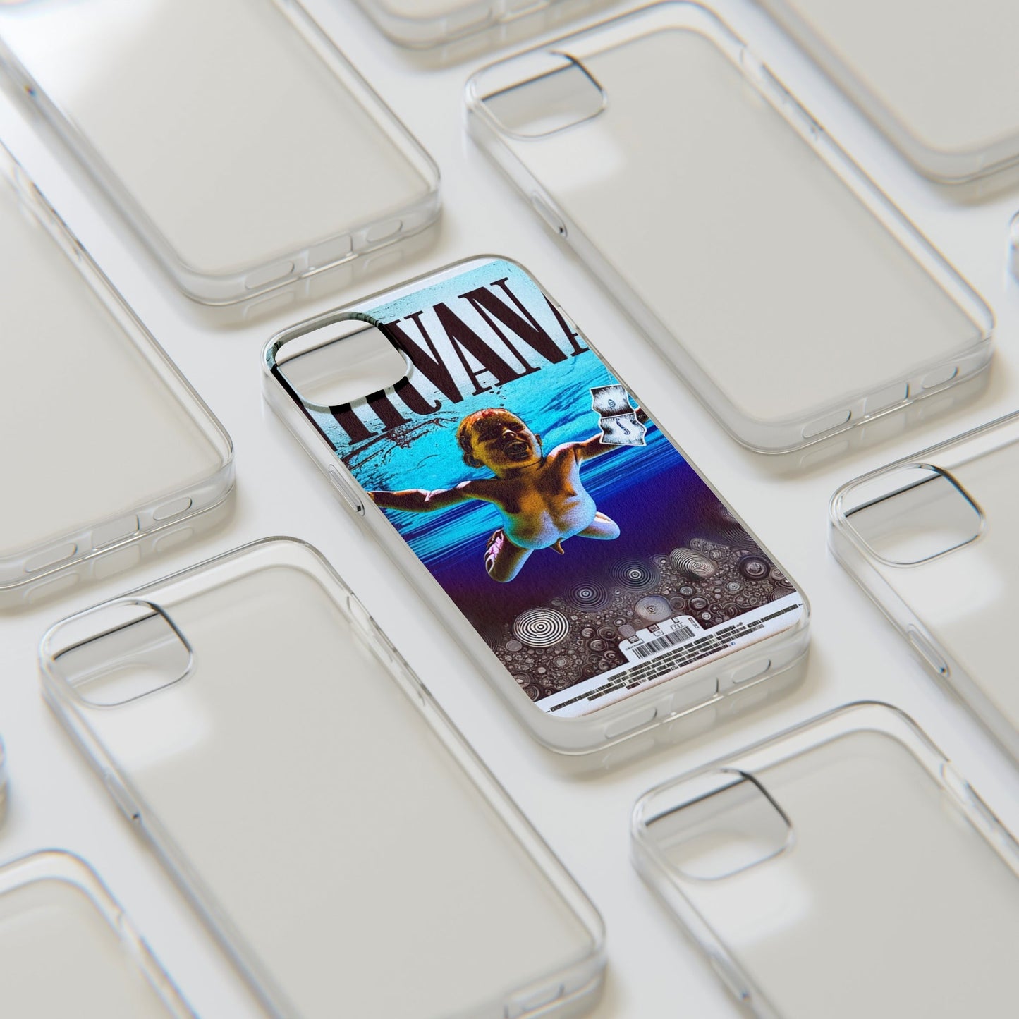 Nirvana Nevermind inspired Phone Cases