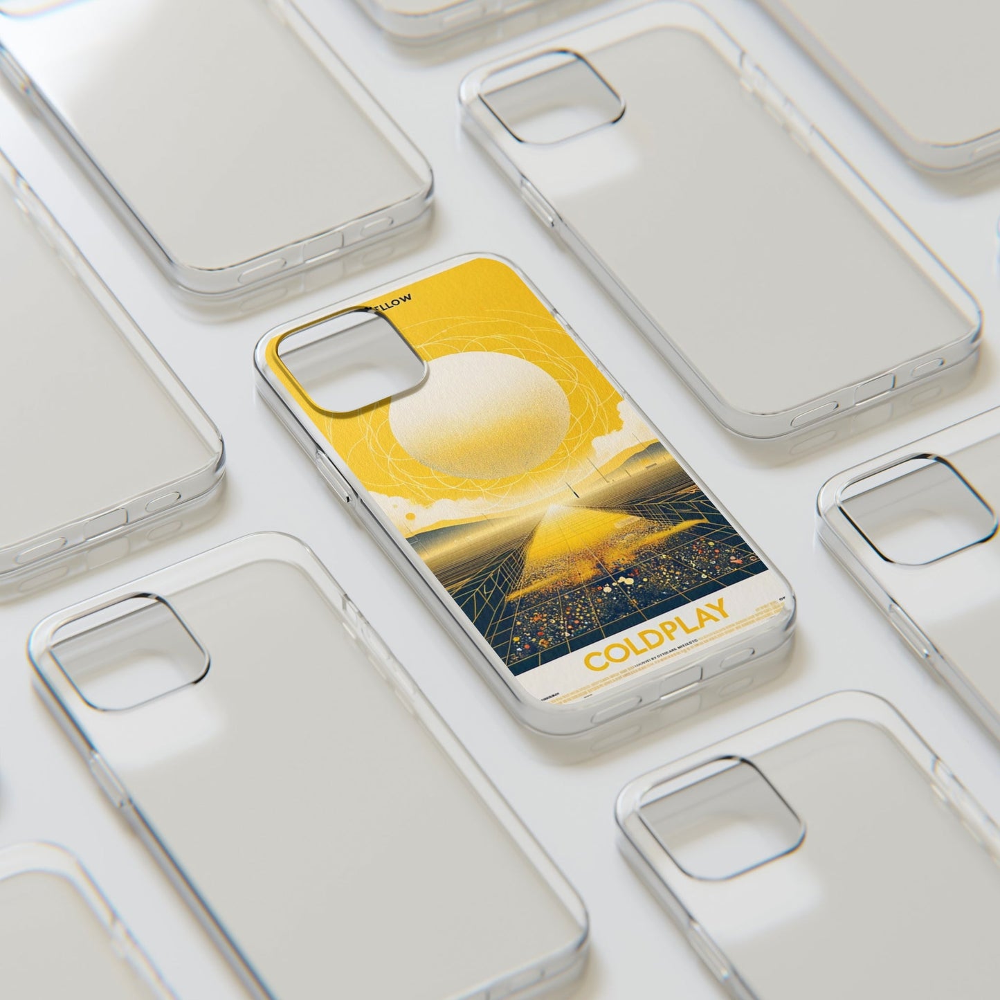 Coldplay Yellow Phone Cases