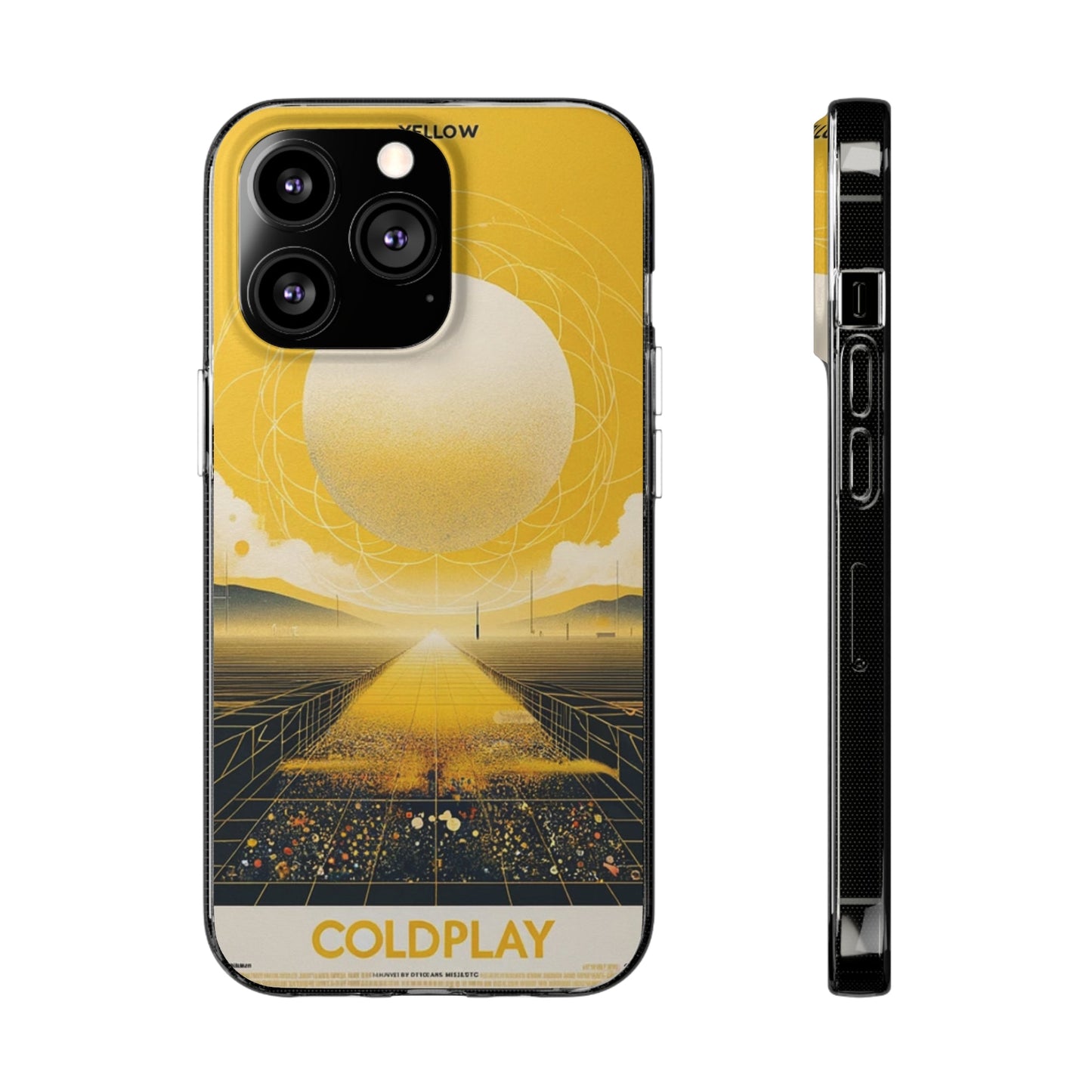 Coldplay Yellow Phone Cases