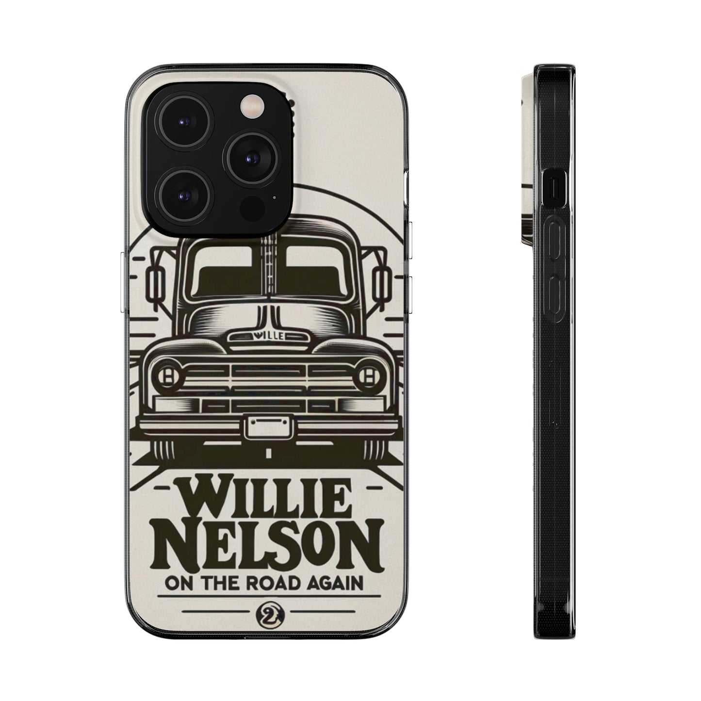 Willie Nelson On The Road Again inspired Phone Cases
