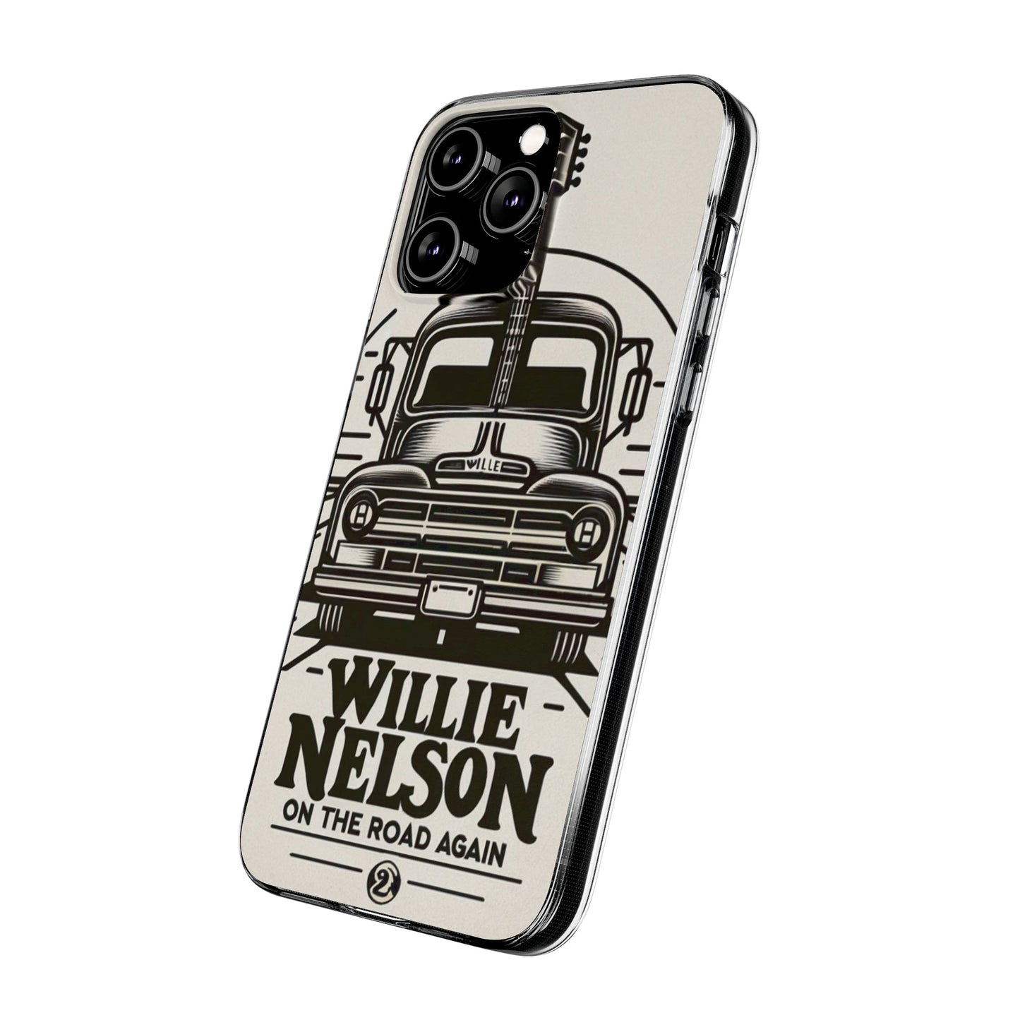 Willie Nelson On The Road Again inspired Phone Cases