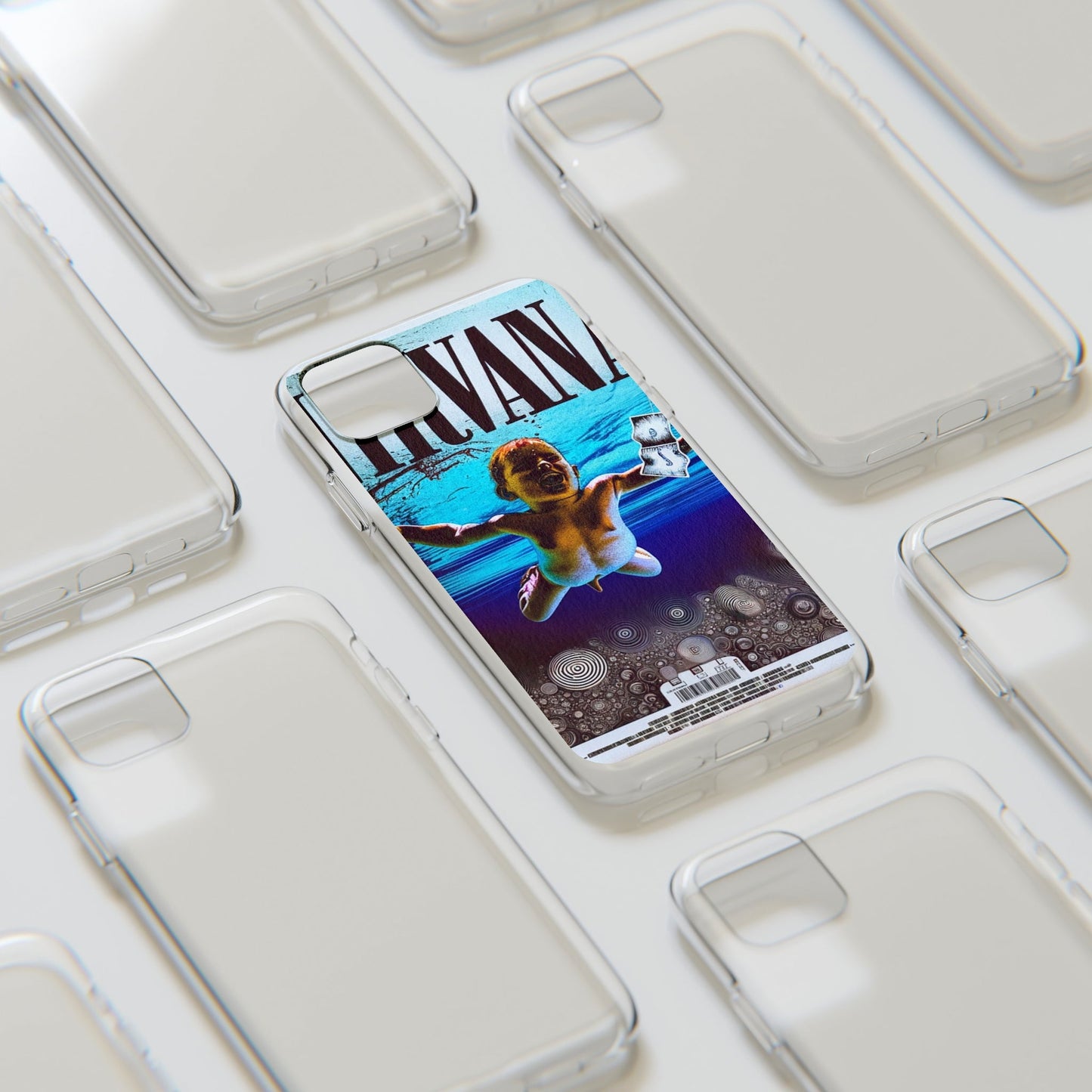 Nirvana Nevermind inspired Phone Cases