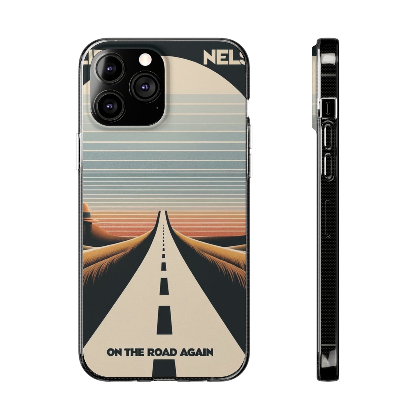 Willie Nelson On The Road Again inspired Phone Cases