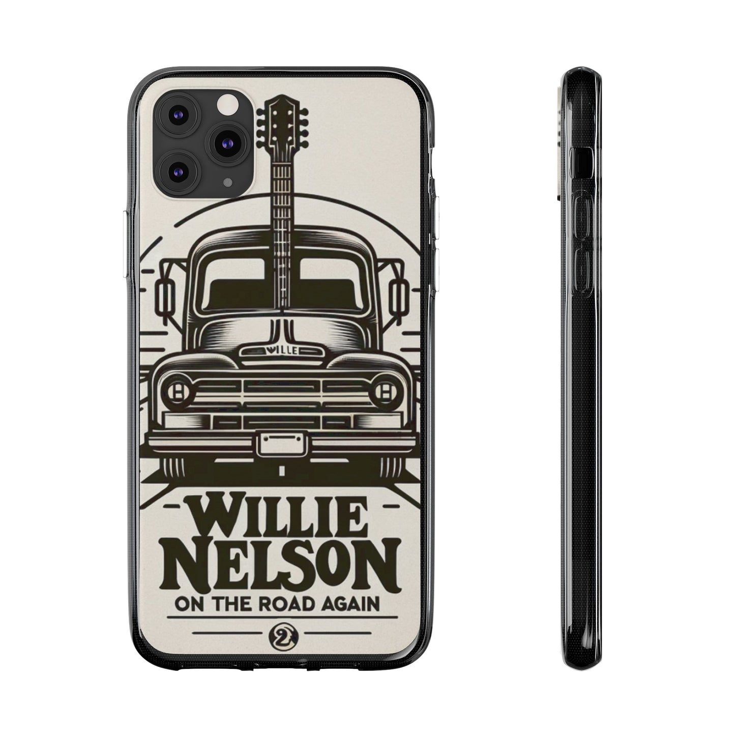 Willie Nelson On The Road Again inspired Phone Cases