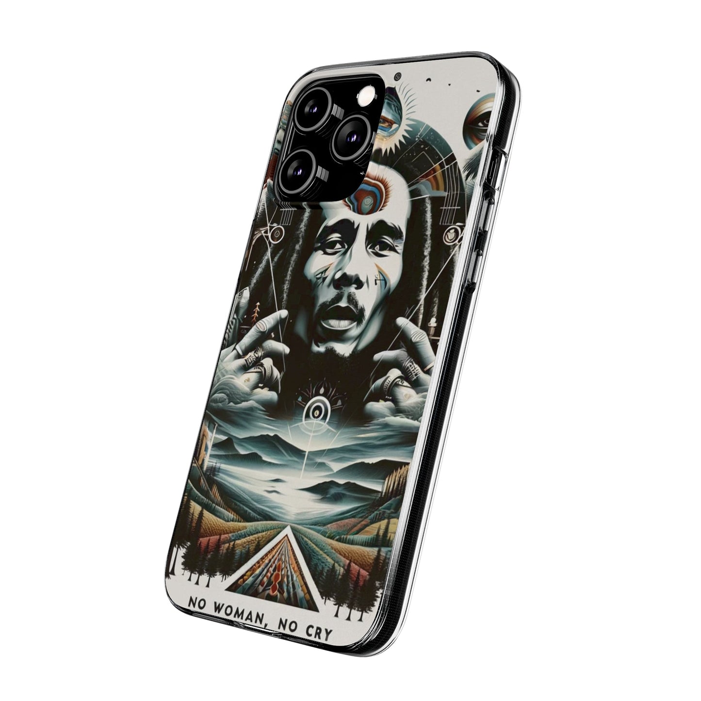 Bob Marley's No Woman, No Cry inspired Phone Case