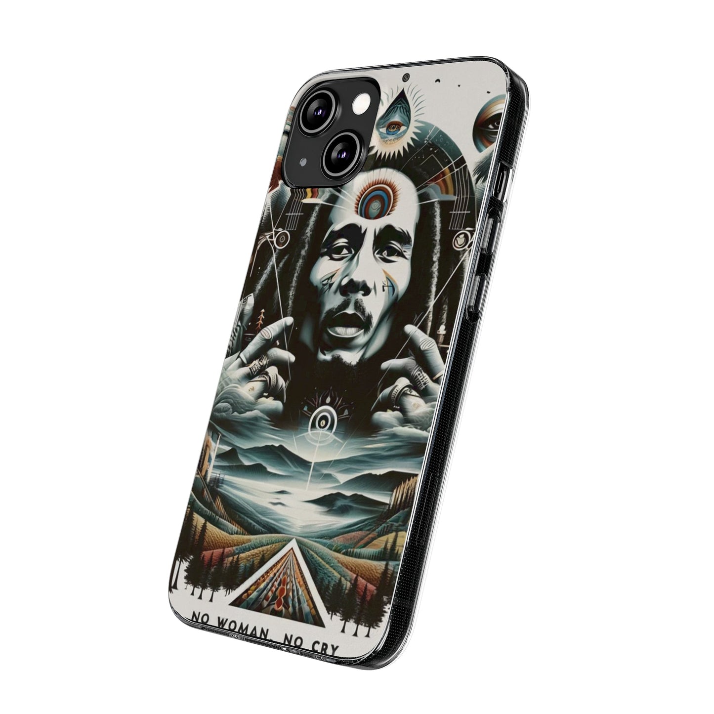 Bob Marley's No Woman, No Cry inspired Phone Case