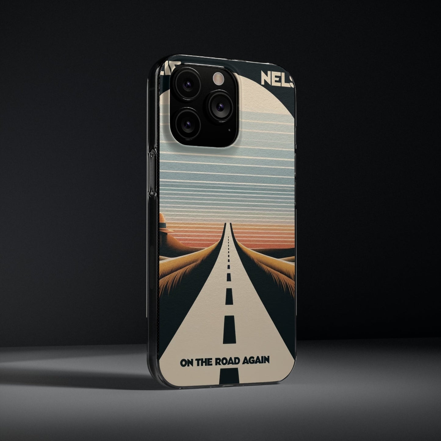 Willie Nelson On The Road Again inspired Phone Cases