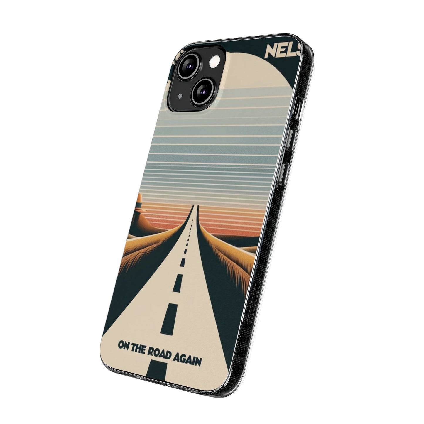 Willie Nelson On The Road Again inspired Phone Cases