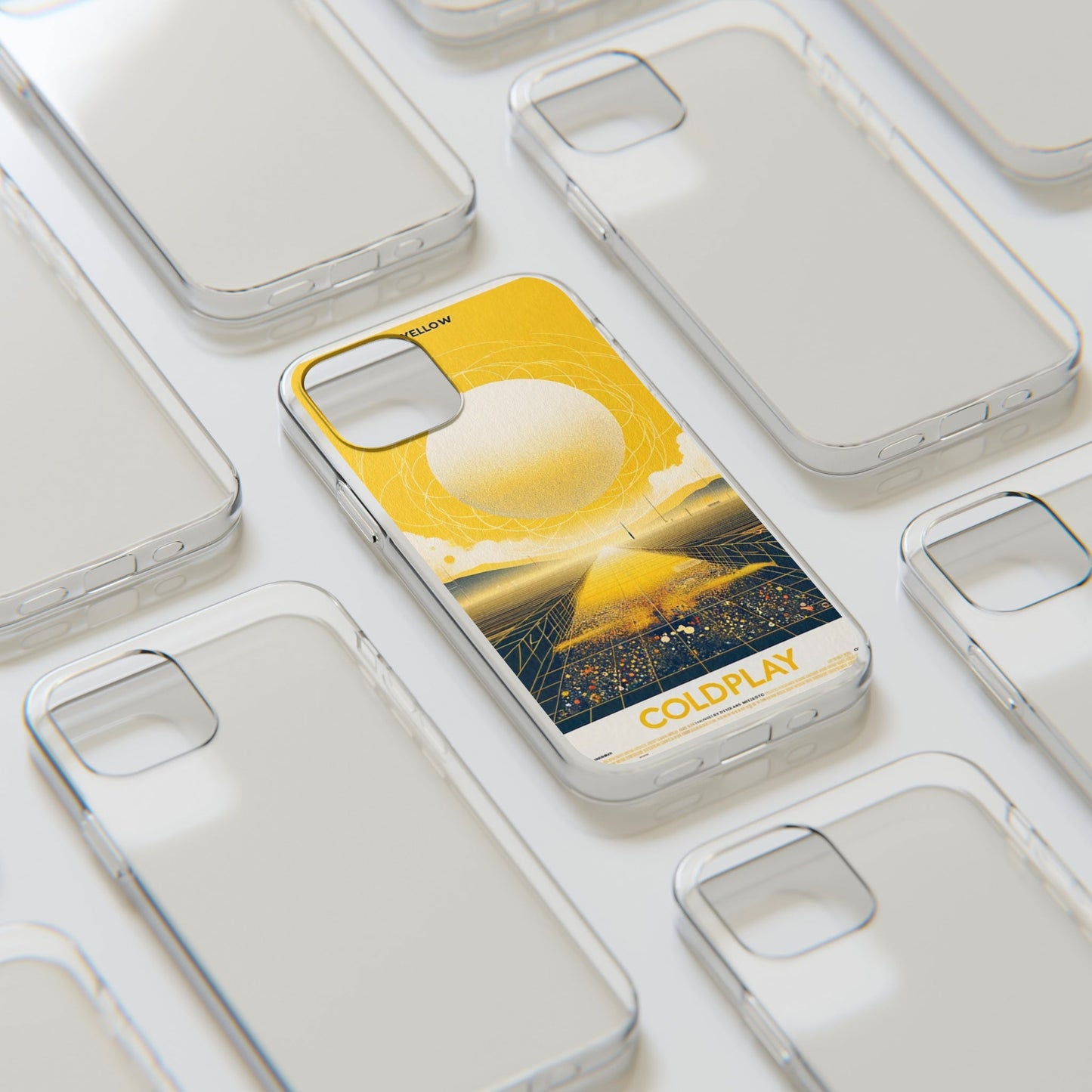 Coldplay Yellow Phone Cases
