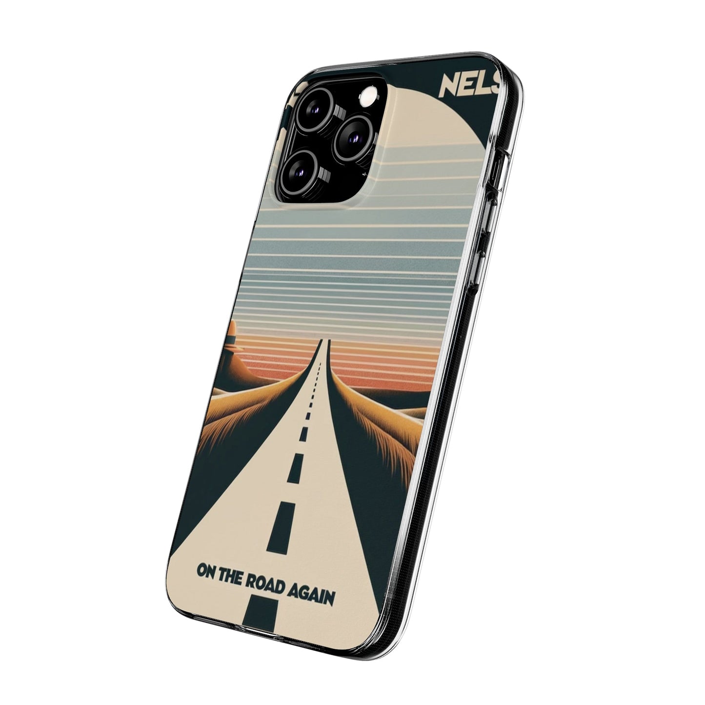 Willie Nelson On The Road Again inspired Phone Cases