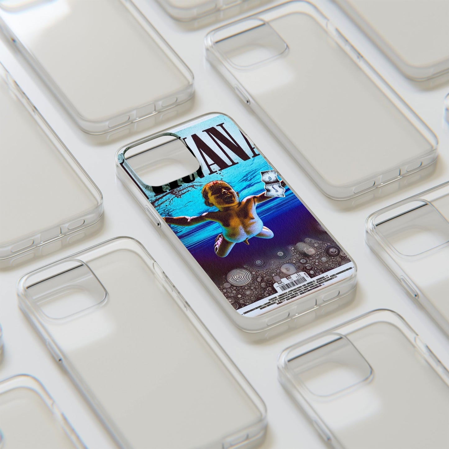 Nirvana Nevermind inspired Phone Cases
