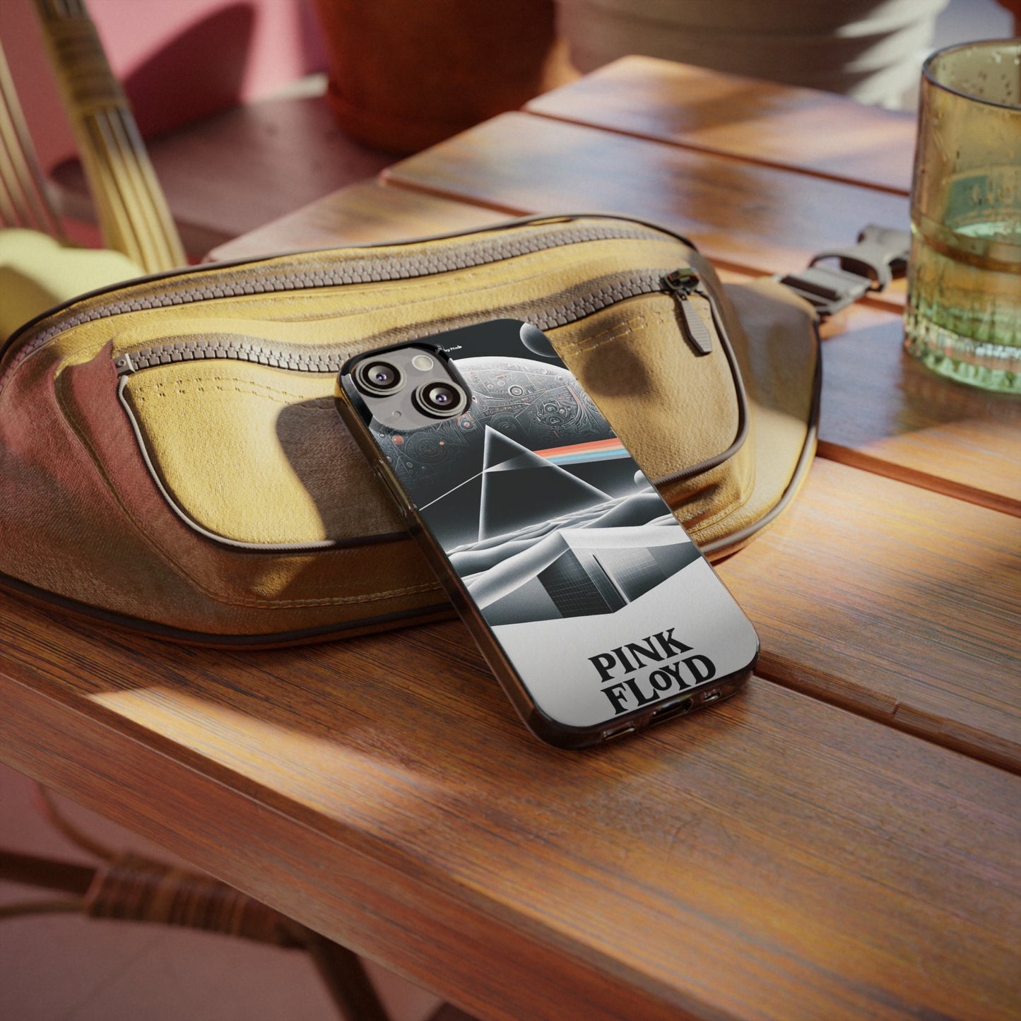 Pink Floyd inspired mobile cover