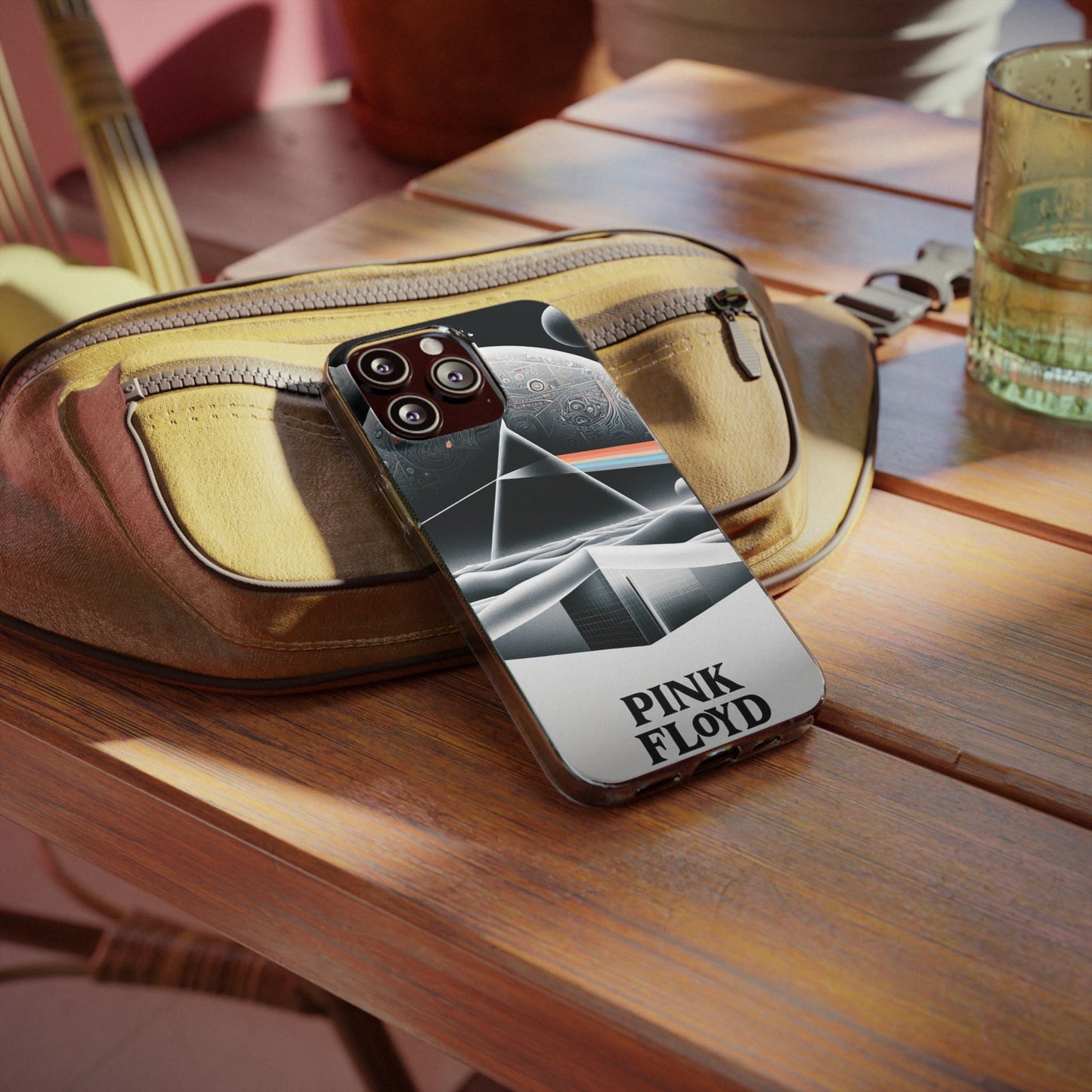 Pink Floyd inspired mobile cover