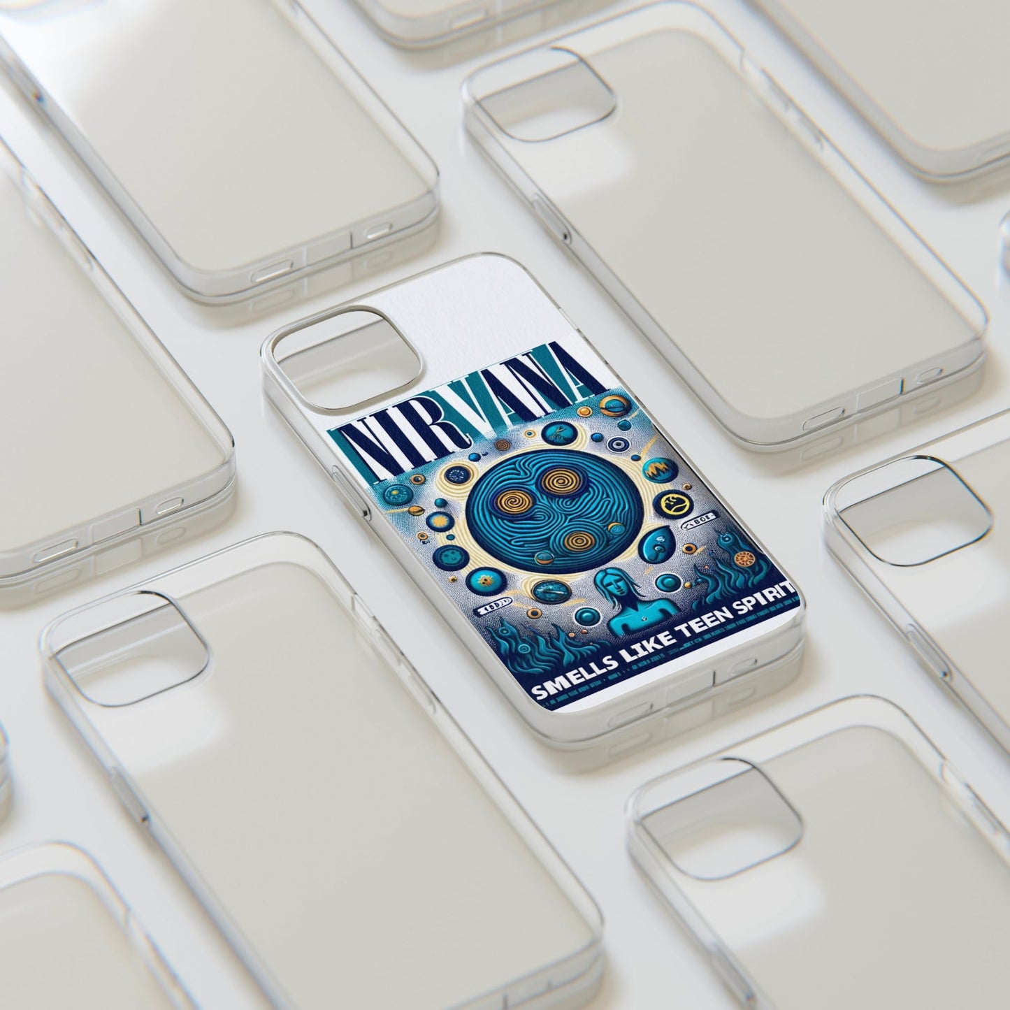 Nirvana Smells Like Teen Spirit Phone Cases