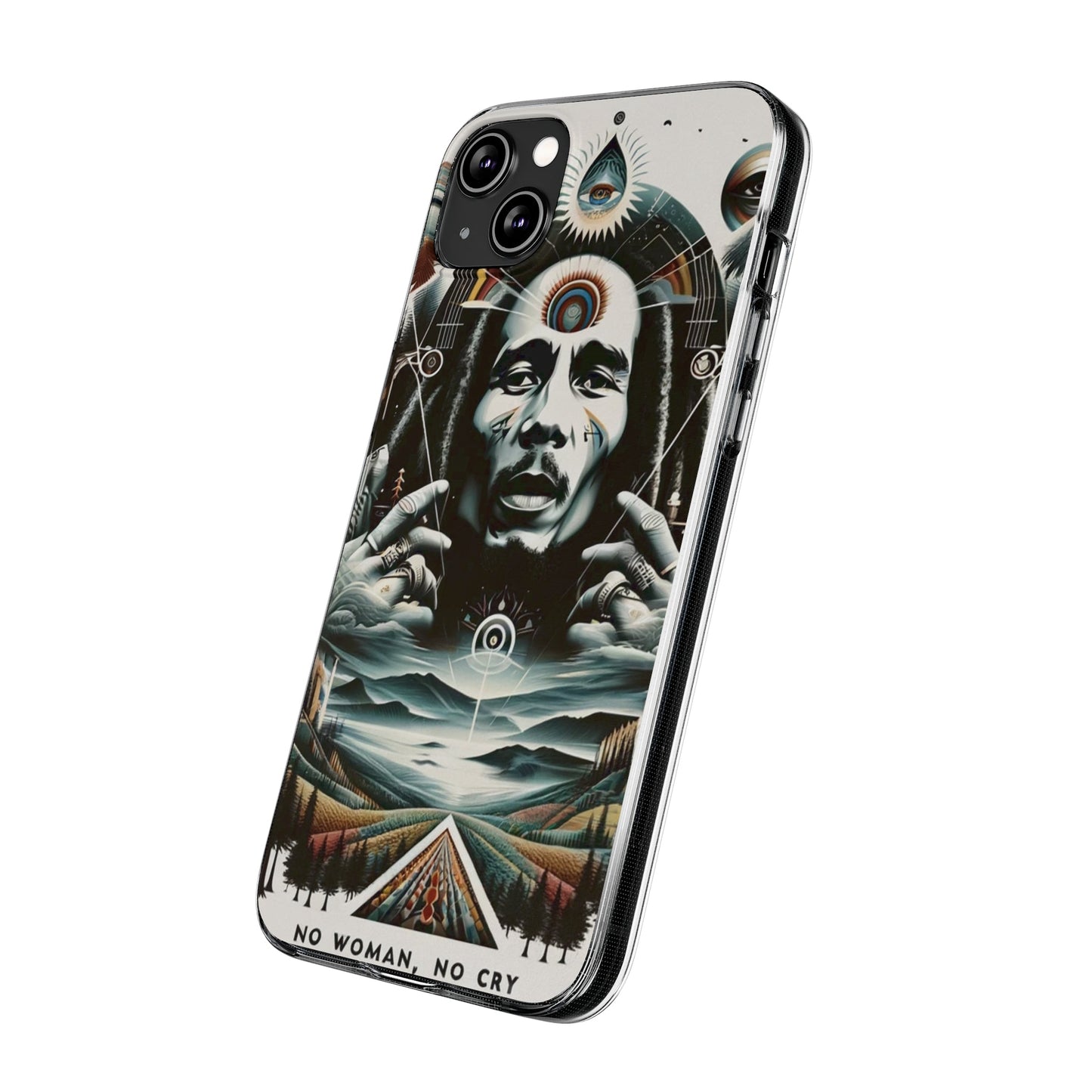 Bob Marley's No Woman, No Cry inspired Phone Case