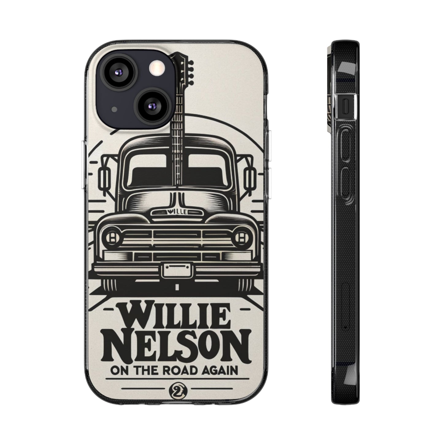 Willie Nelson On The Road Again inspired Phone Cases