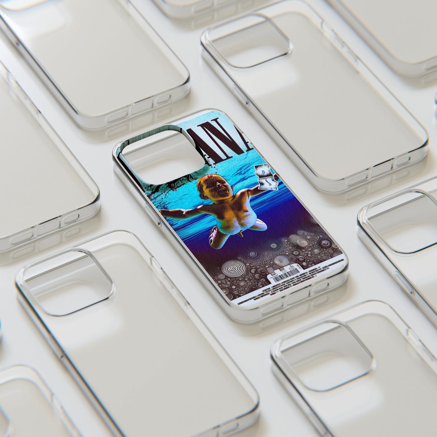 Nirvana Nevermind inspired Phone Cases