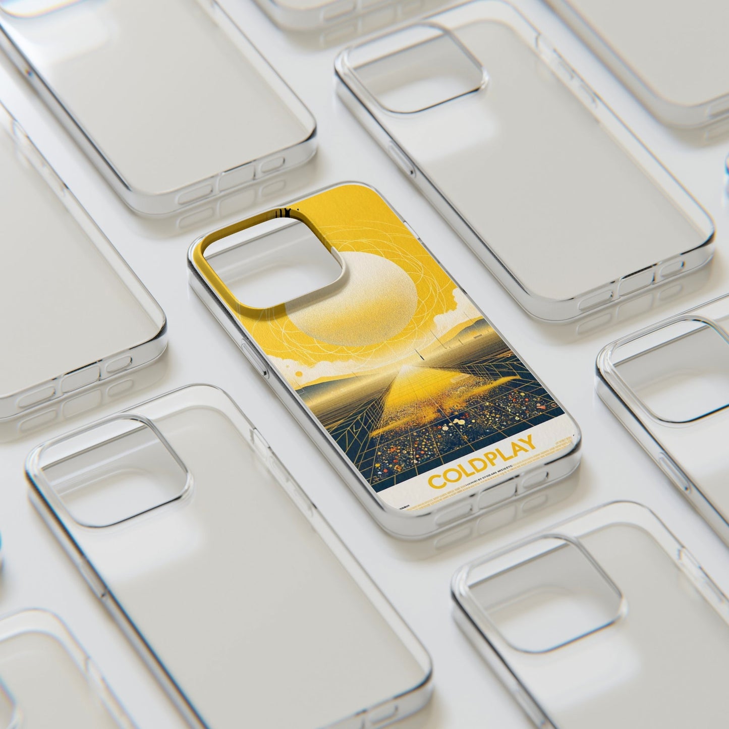 Coldplay Yellow Phone Cases