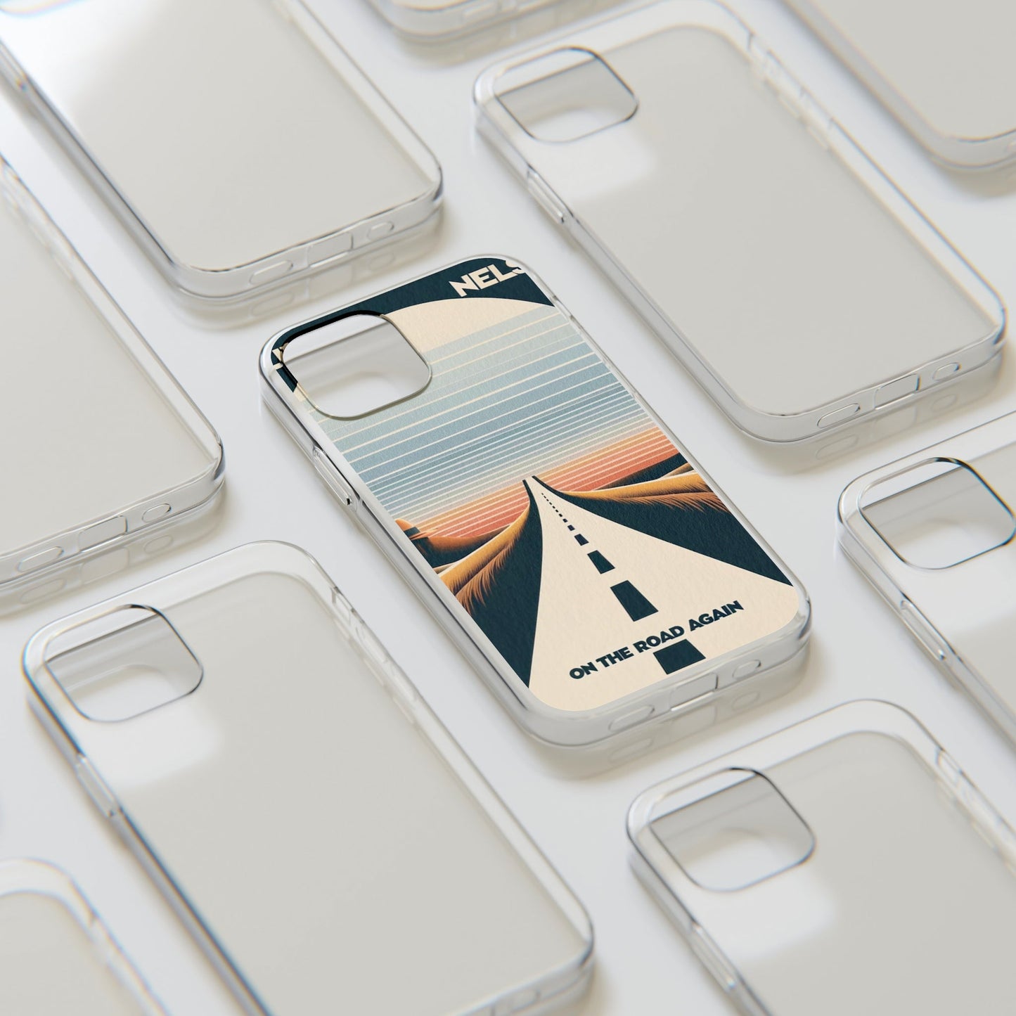 Willie Nelson On The Road Again inspired Phone Cases