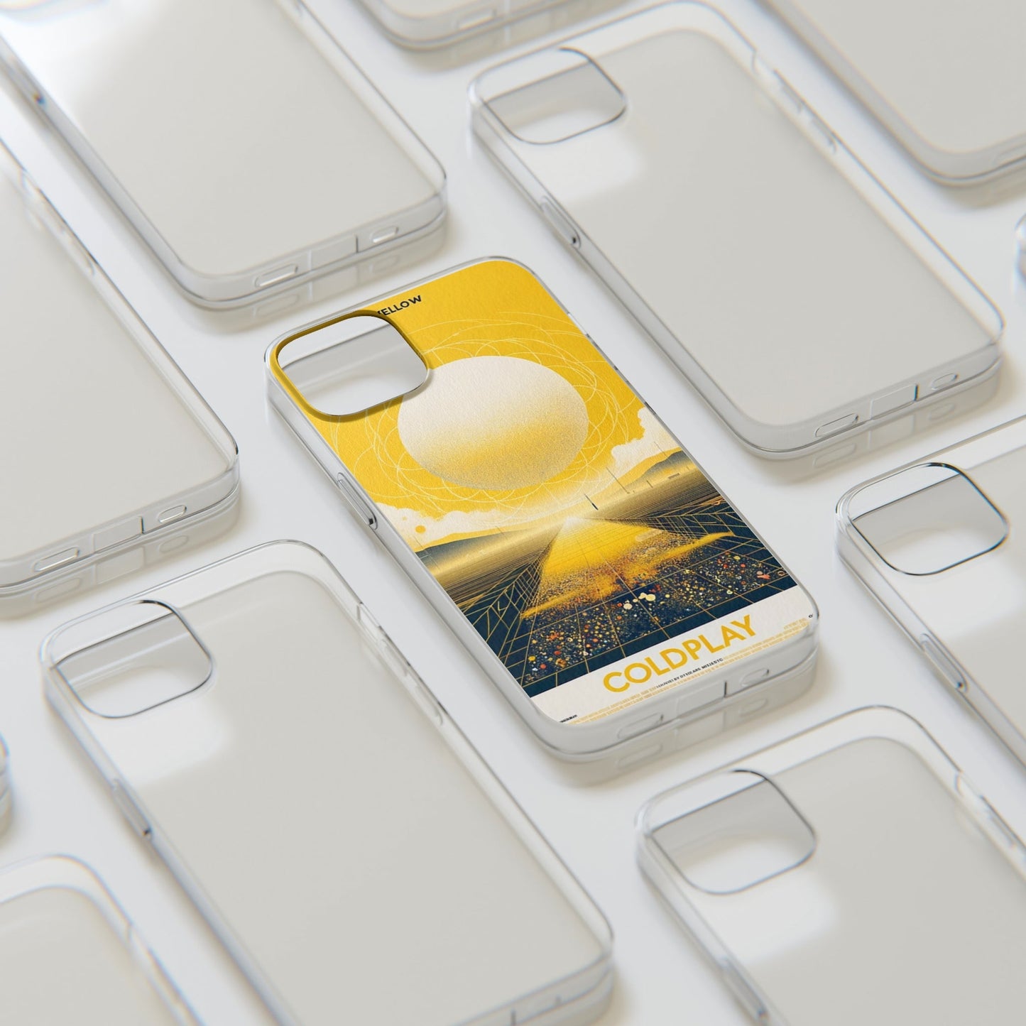 Coldplay Yellow Phone Cases