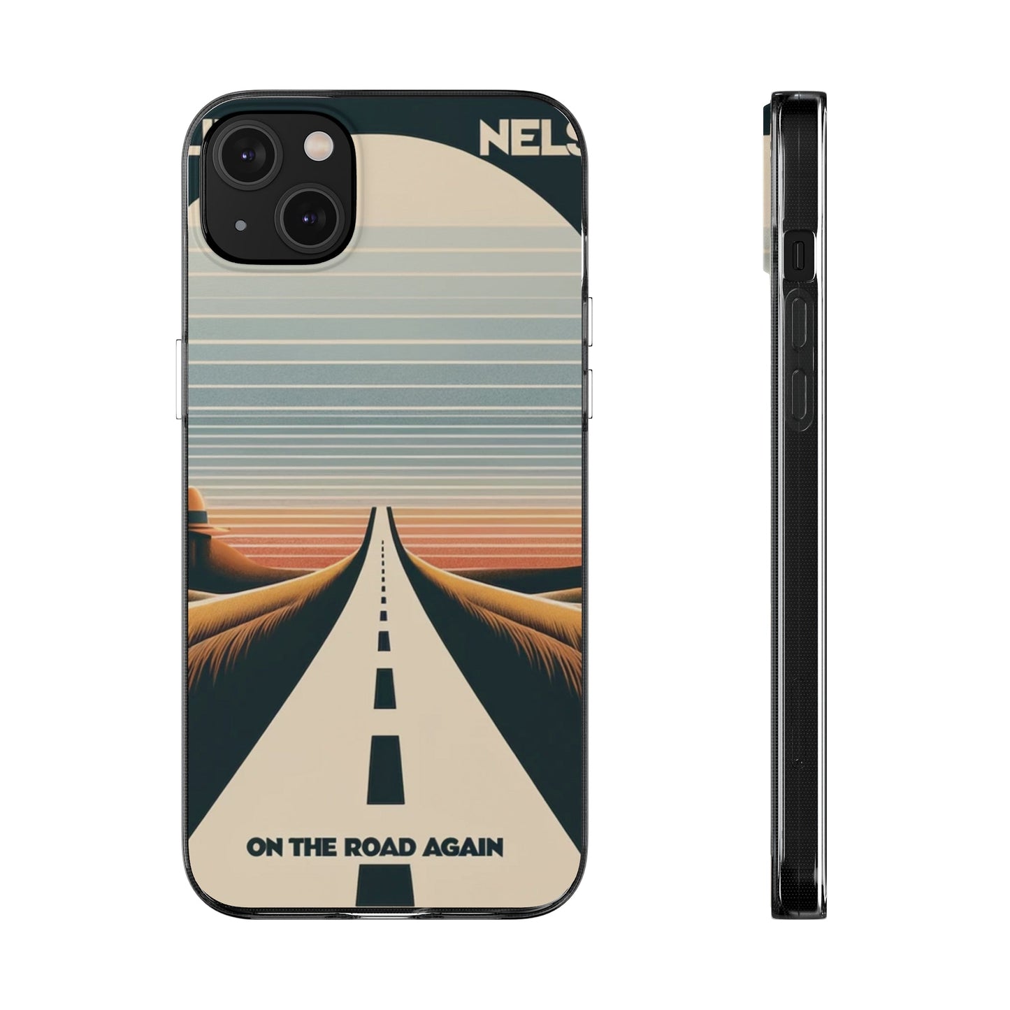 Willie Nelson On The Road Again inspired Phone Cases