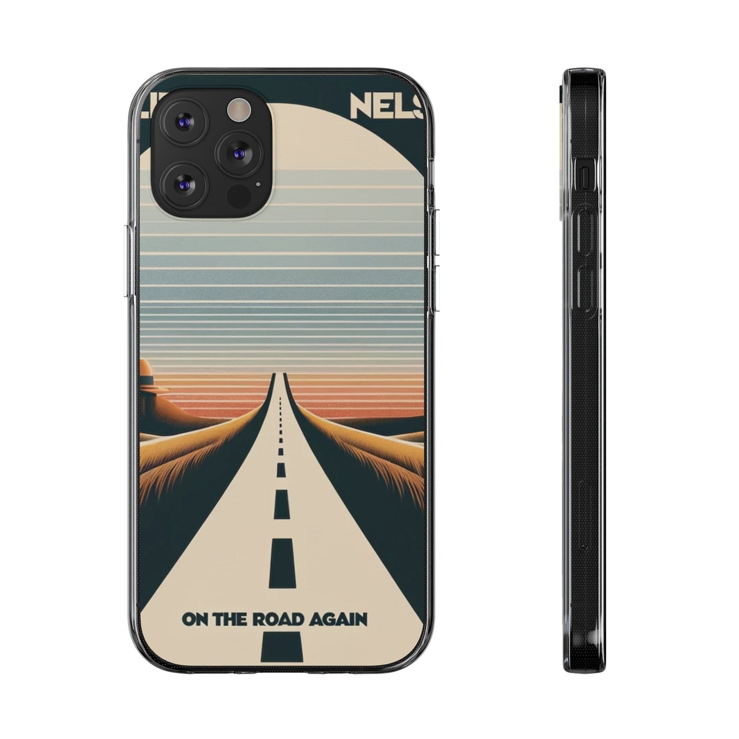 Willie Nelson On The Road Again inspired Phone Cases