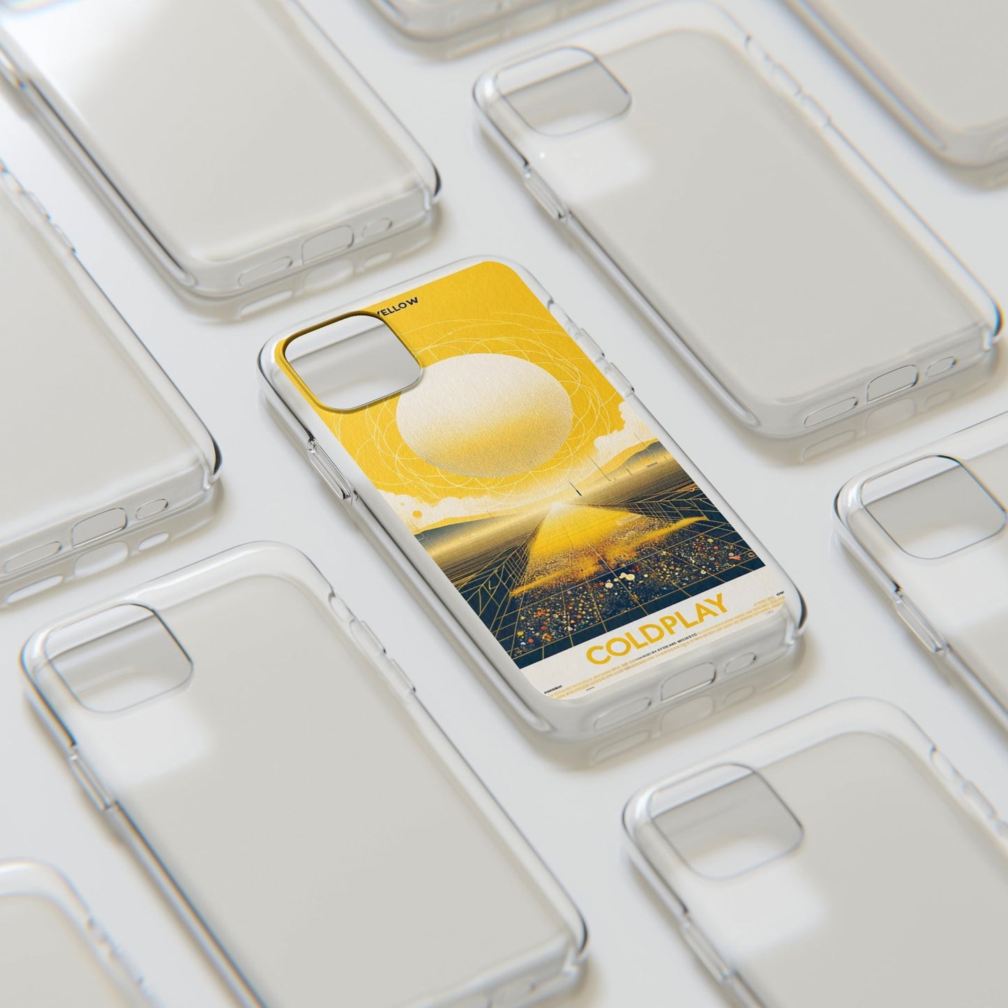 Coldplay Yellow Phone Cases