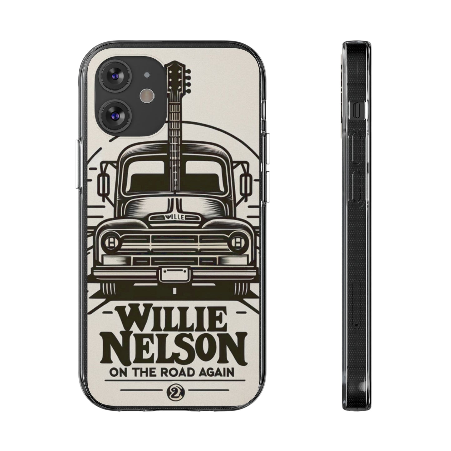 Willie Nelson On The Road Again inspired Phone Cases
