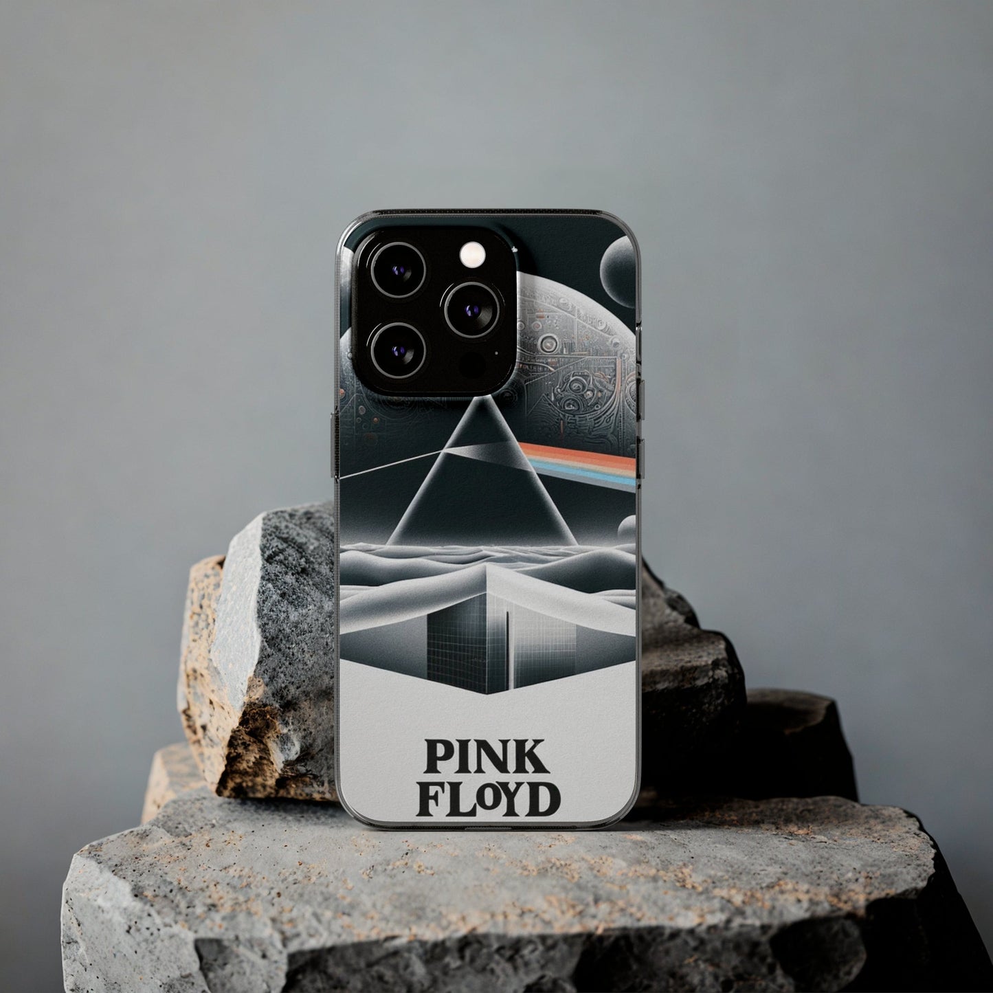 Pink Floyd inspired mobile cover