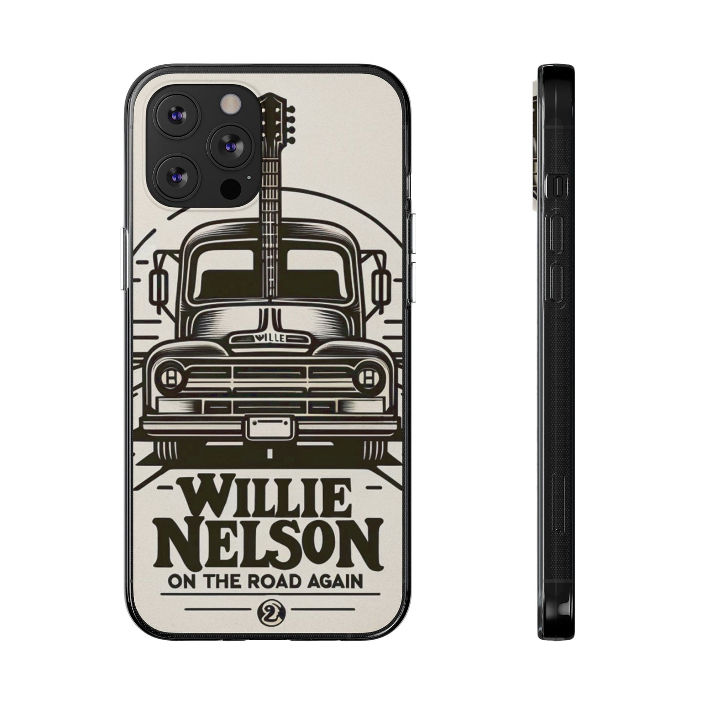 Willie Nelson On The Road Again inspired Phone Cases