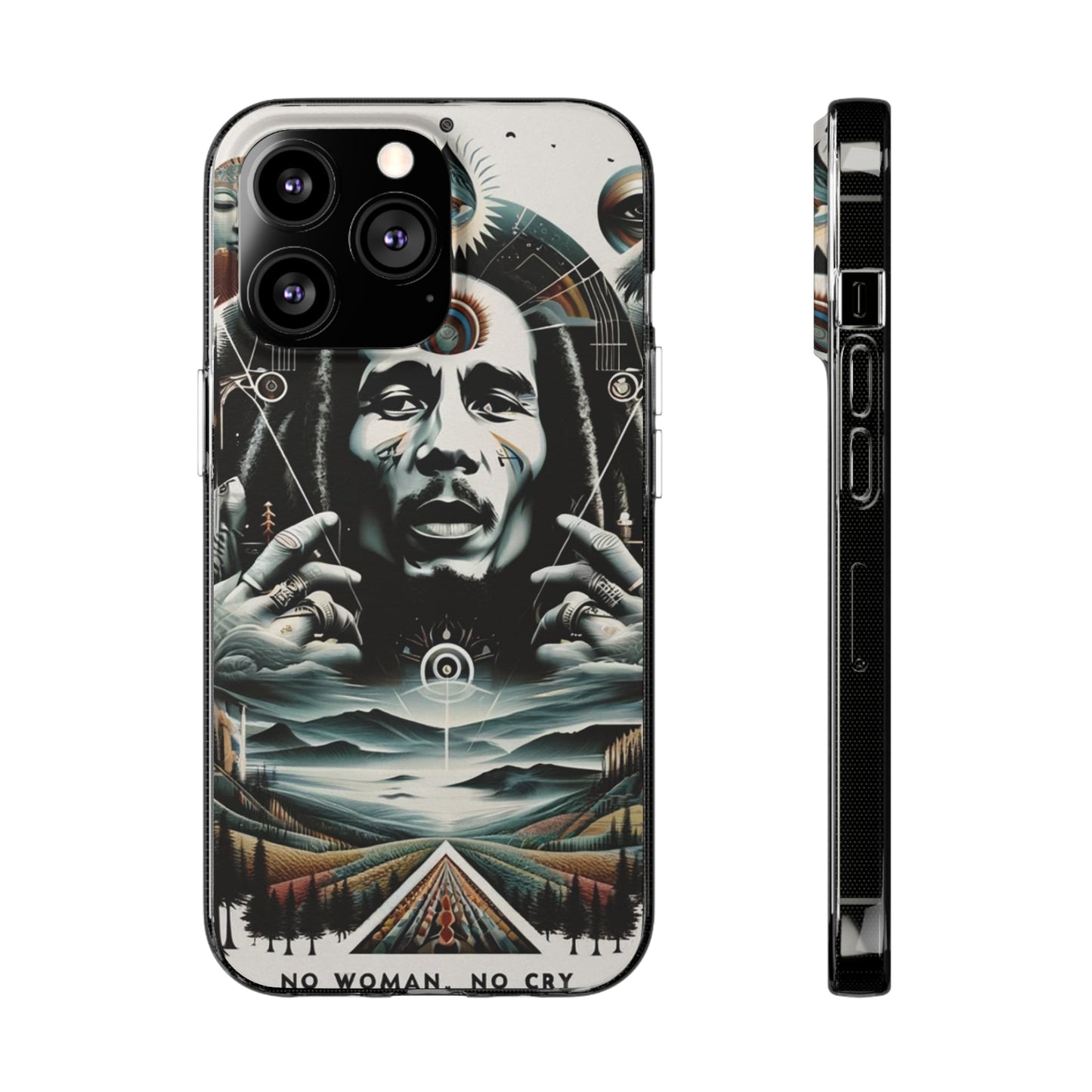 Bob Marley's No Woman, No Cry inspired Phone Case