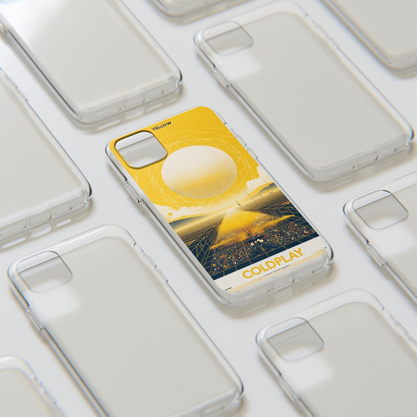 Coldplay Yellow Phone Cases