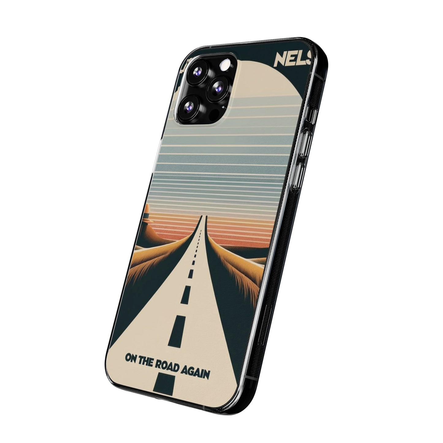 Willie Nelson On The Road Again inspired Phone Cases