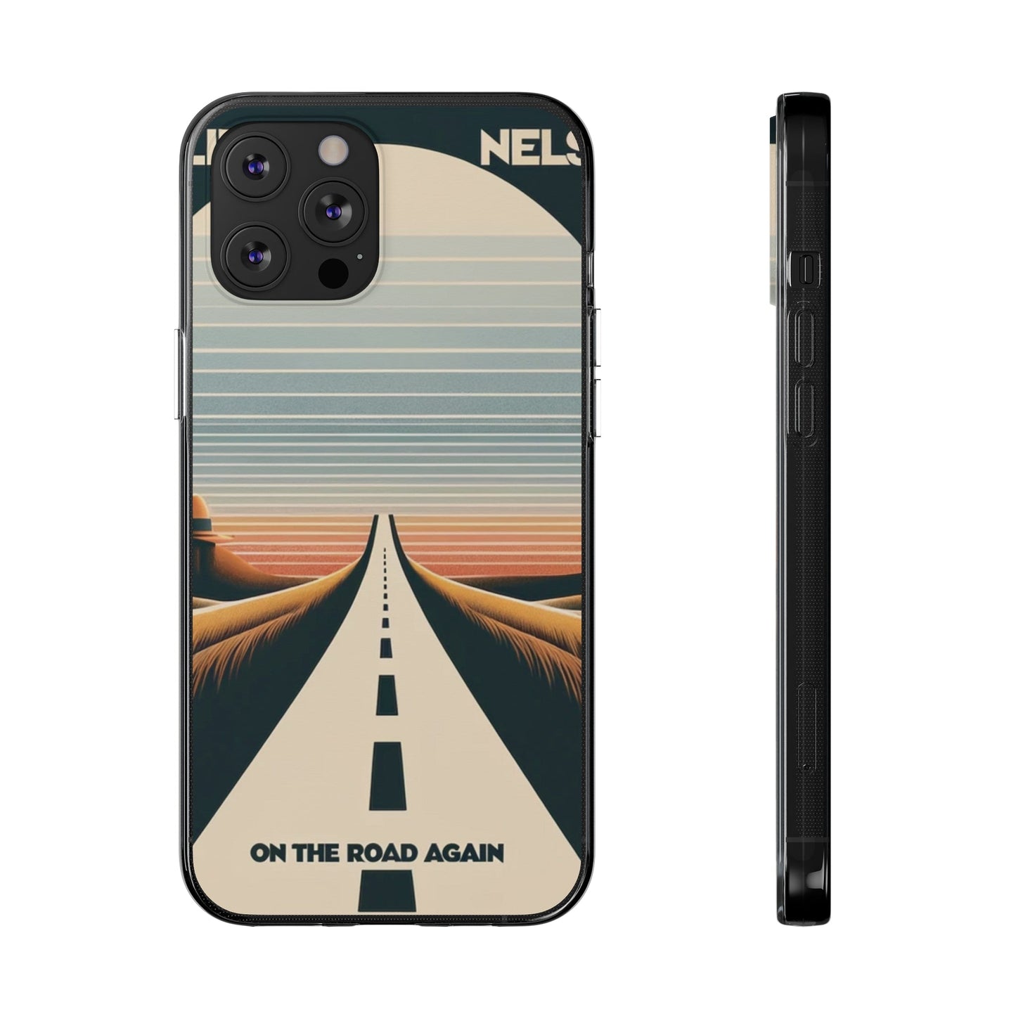 Willie Nelson On The Road Again inspired Phone Cases