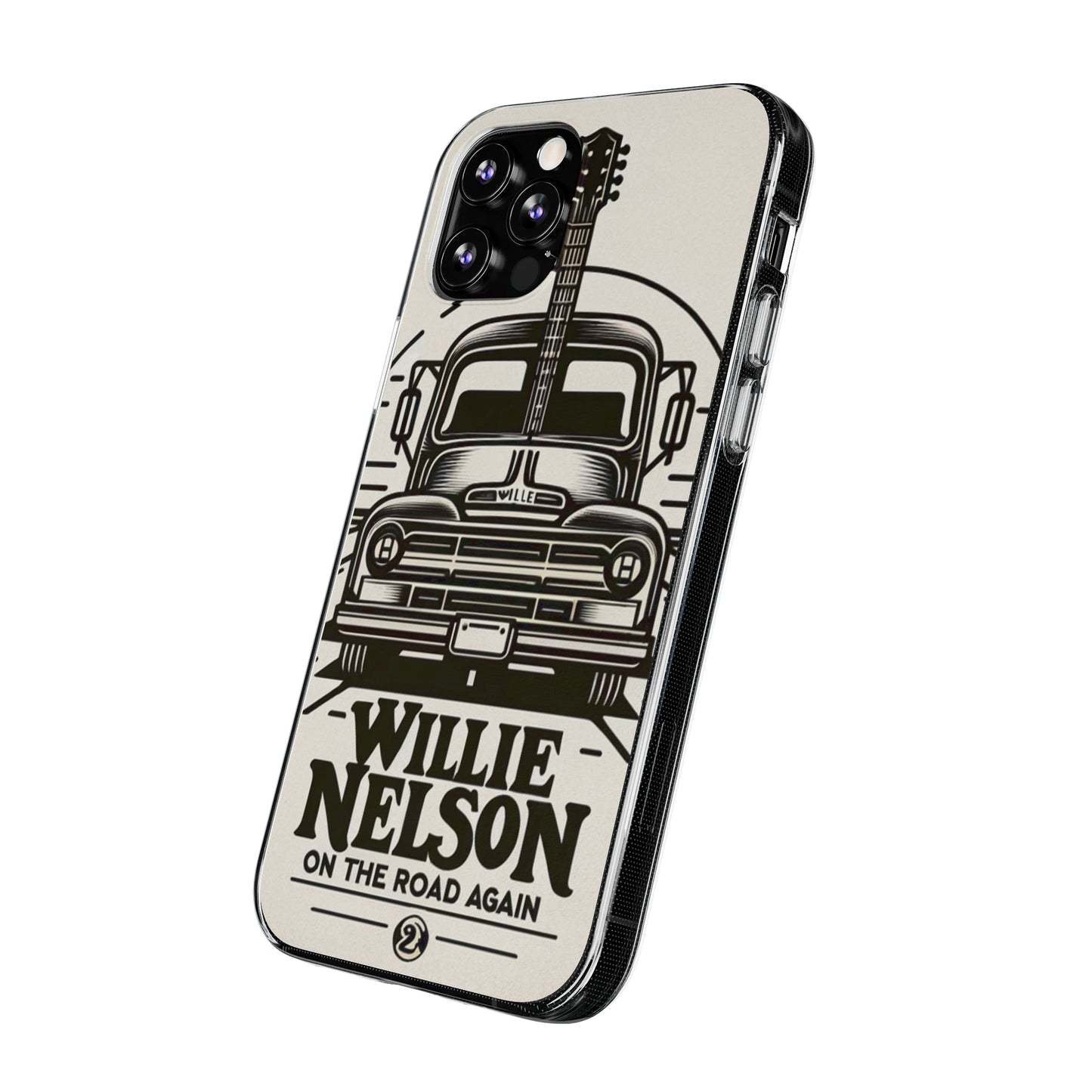 Willie Nelson On The Road Again inspired Phone Cases