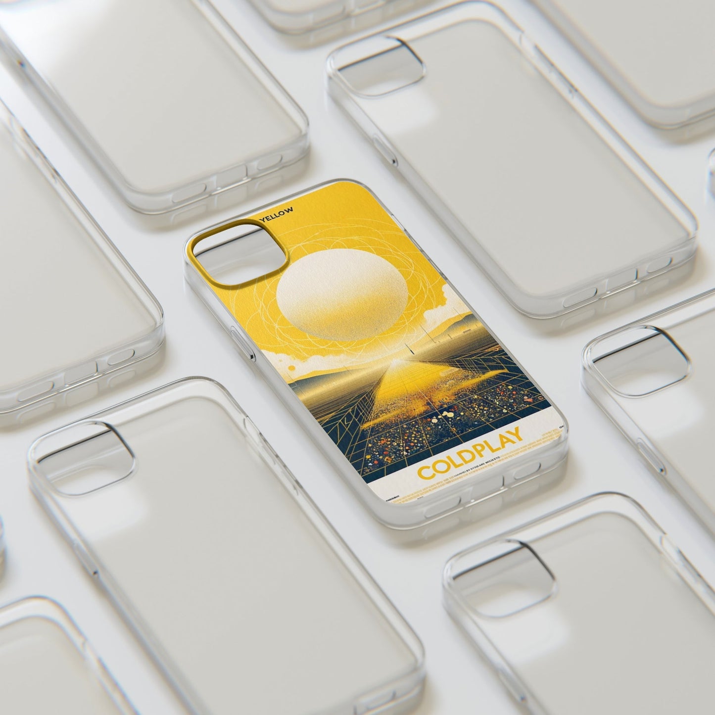 Coldplay Yellow Phone Cases