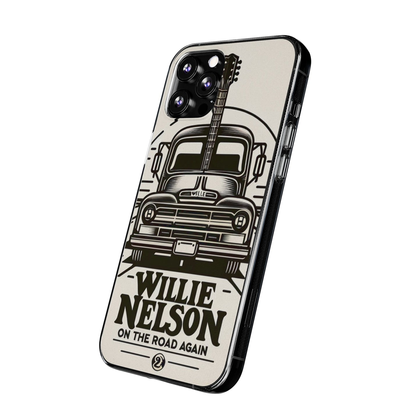 Willie Nelson On The Road Again inspired Phone Cases