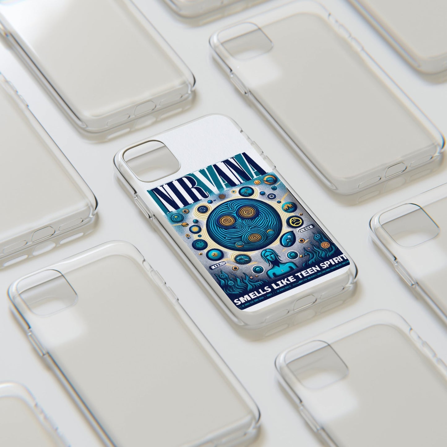 Nirvana Smells Like Teen Spirit Phone Cases