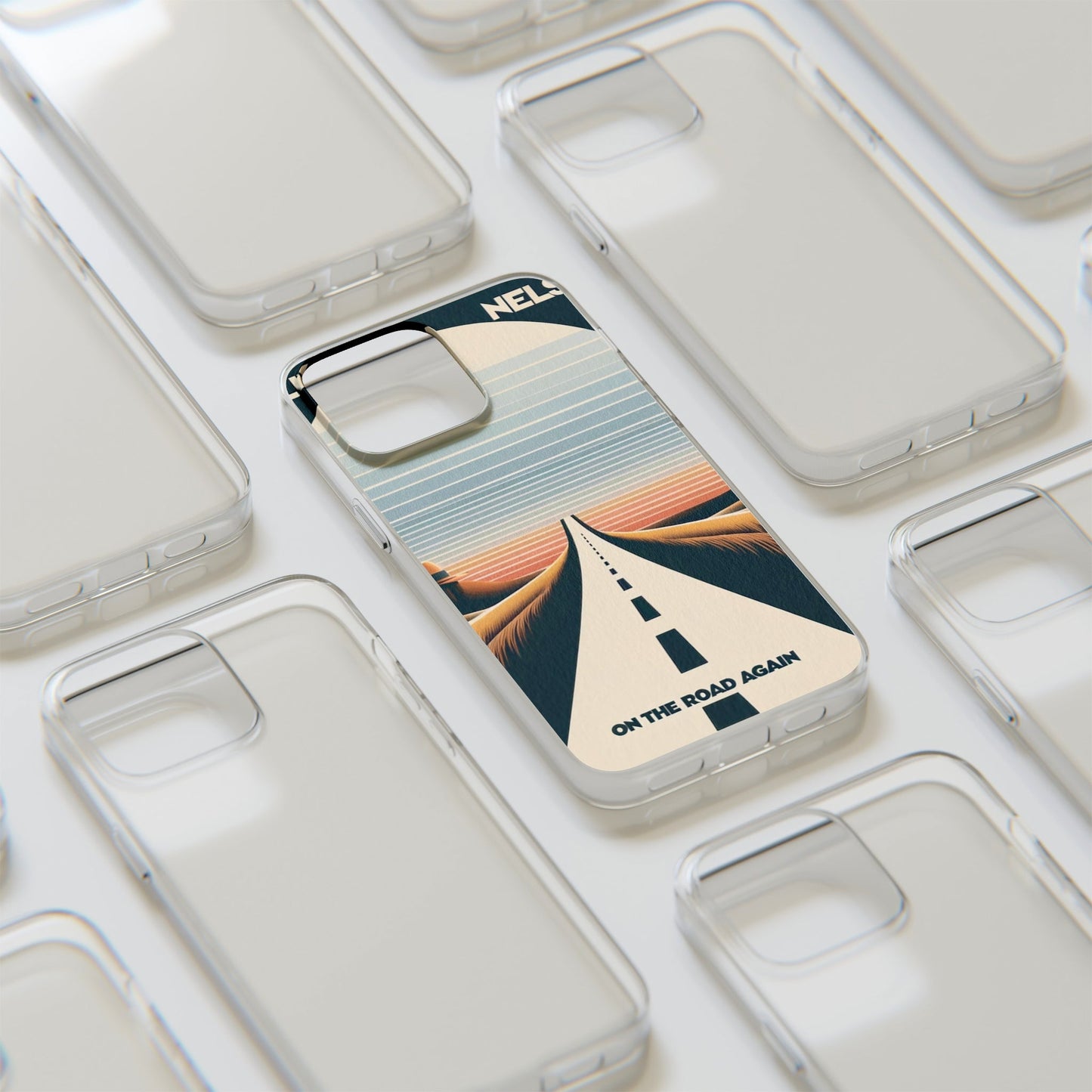Willie Nelson On The Road Again inspired Phone Cases