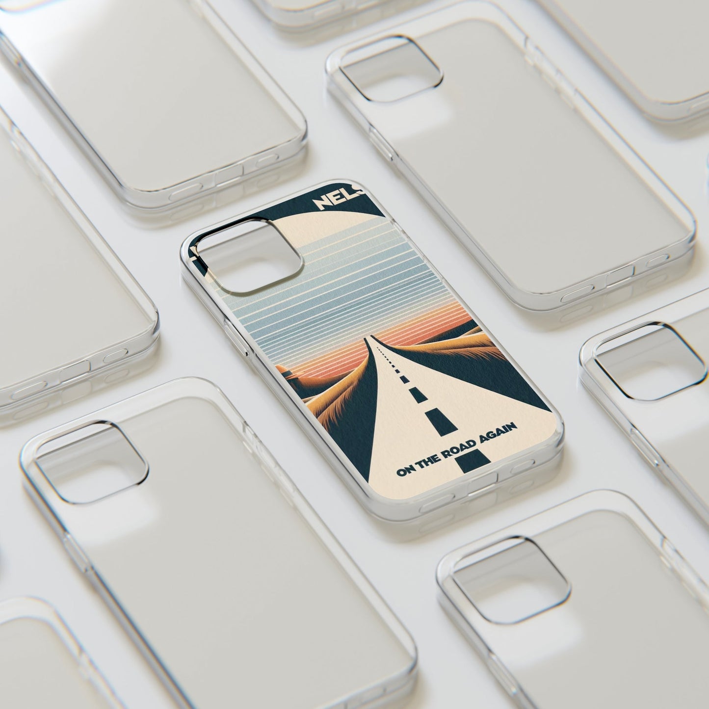 Willie Nelson On The Road Again inspired Phone Cases