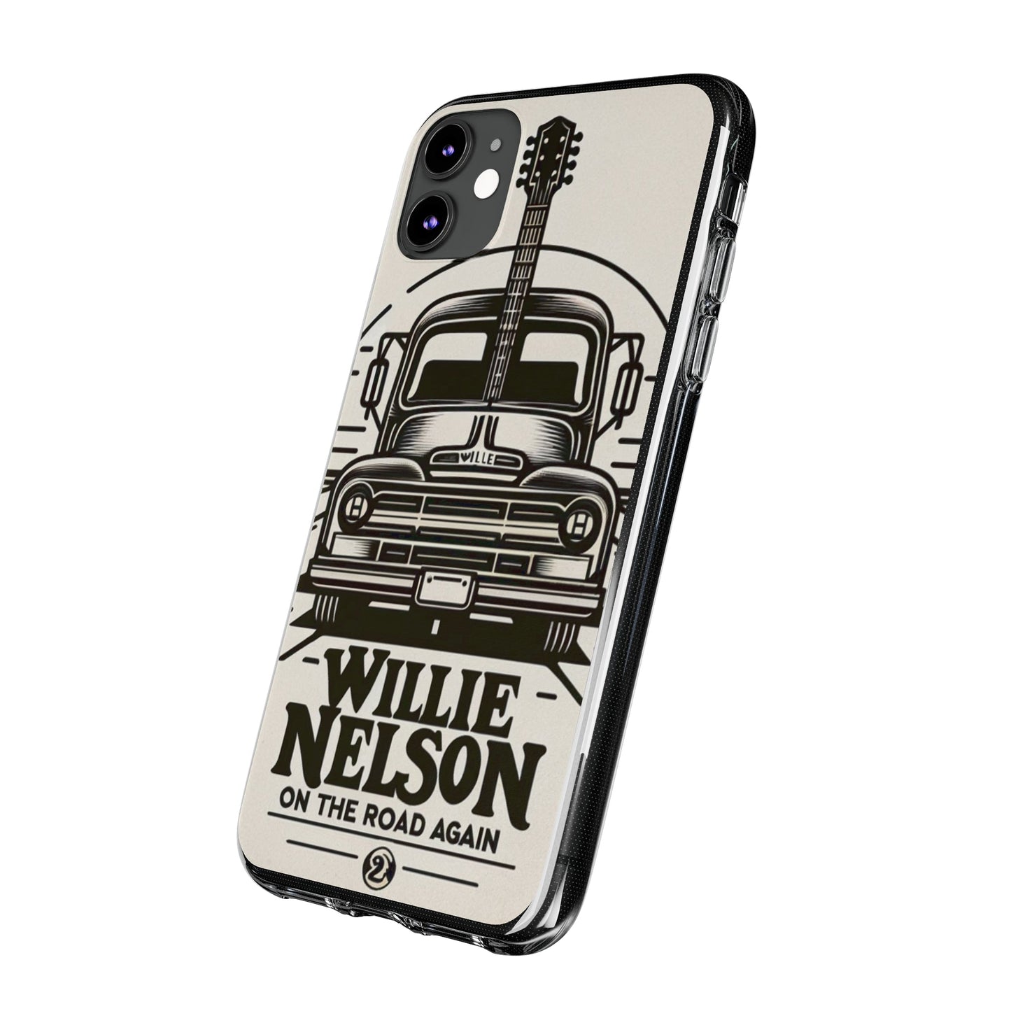 Willie Nelson On The Road Again inspired Phone Cases